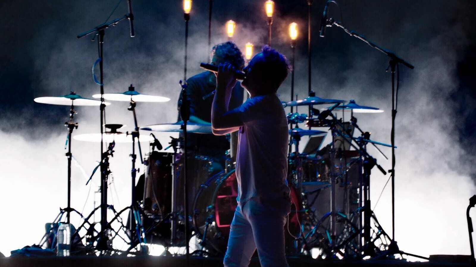 Love of Lesbian durante su actuación el sábado en el Oh, See! Fest.