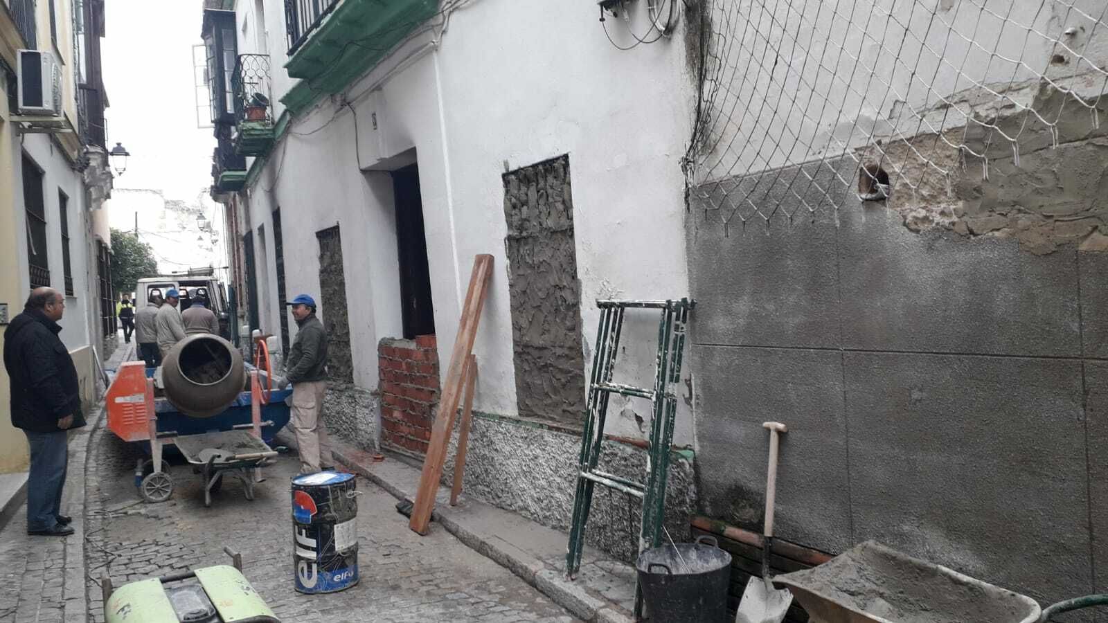 Tapiado de la vivienda de Juana de Dios Lacoste.