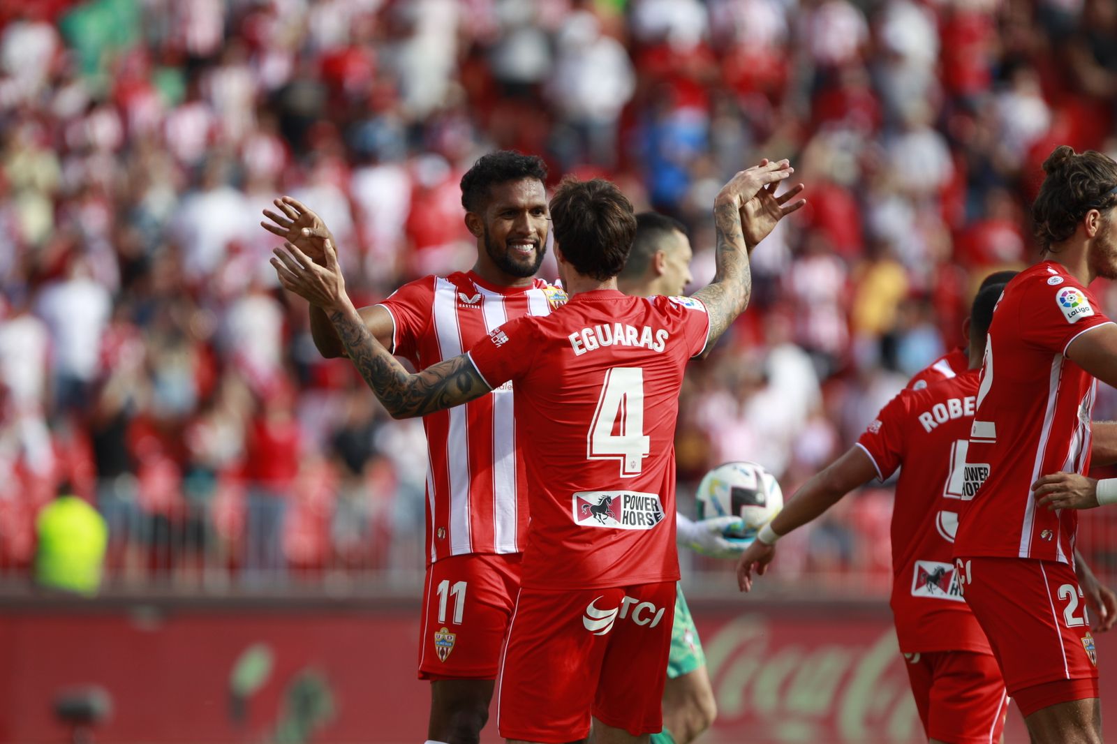 Fotogalería del partido U.D. Almería-R.C. Celta de Vigo