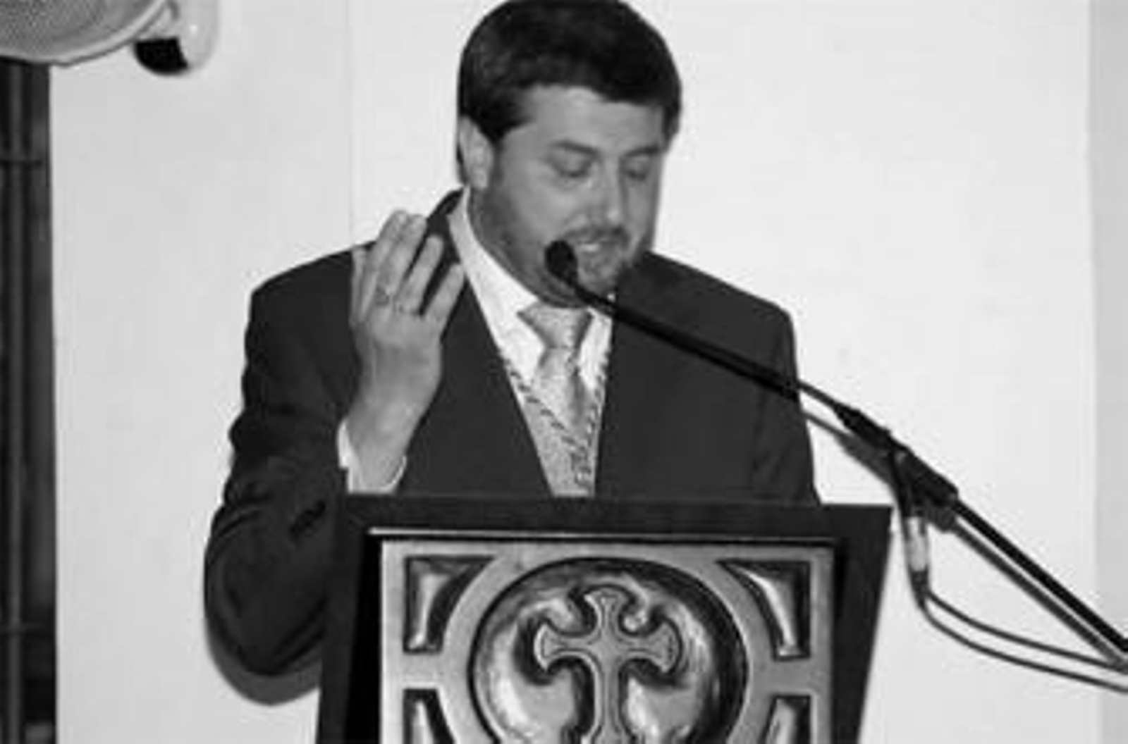 Aurelio Madrigal (arriba) llegó a emocionar a los asistentes al pregón. Aurelio Madrigal (arriba) llegó a emocionar a los asistentes al pregón.