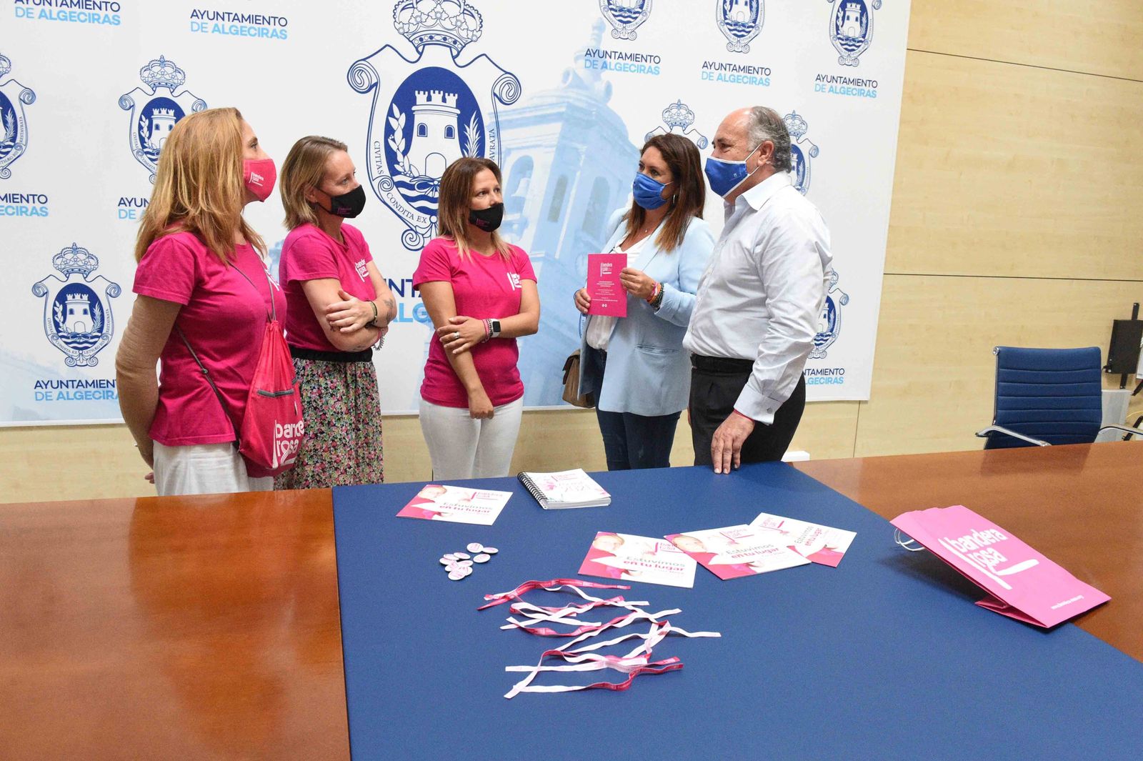 La presentación de la campaña de Bandera Rosa.