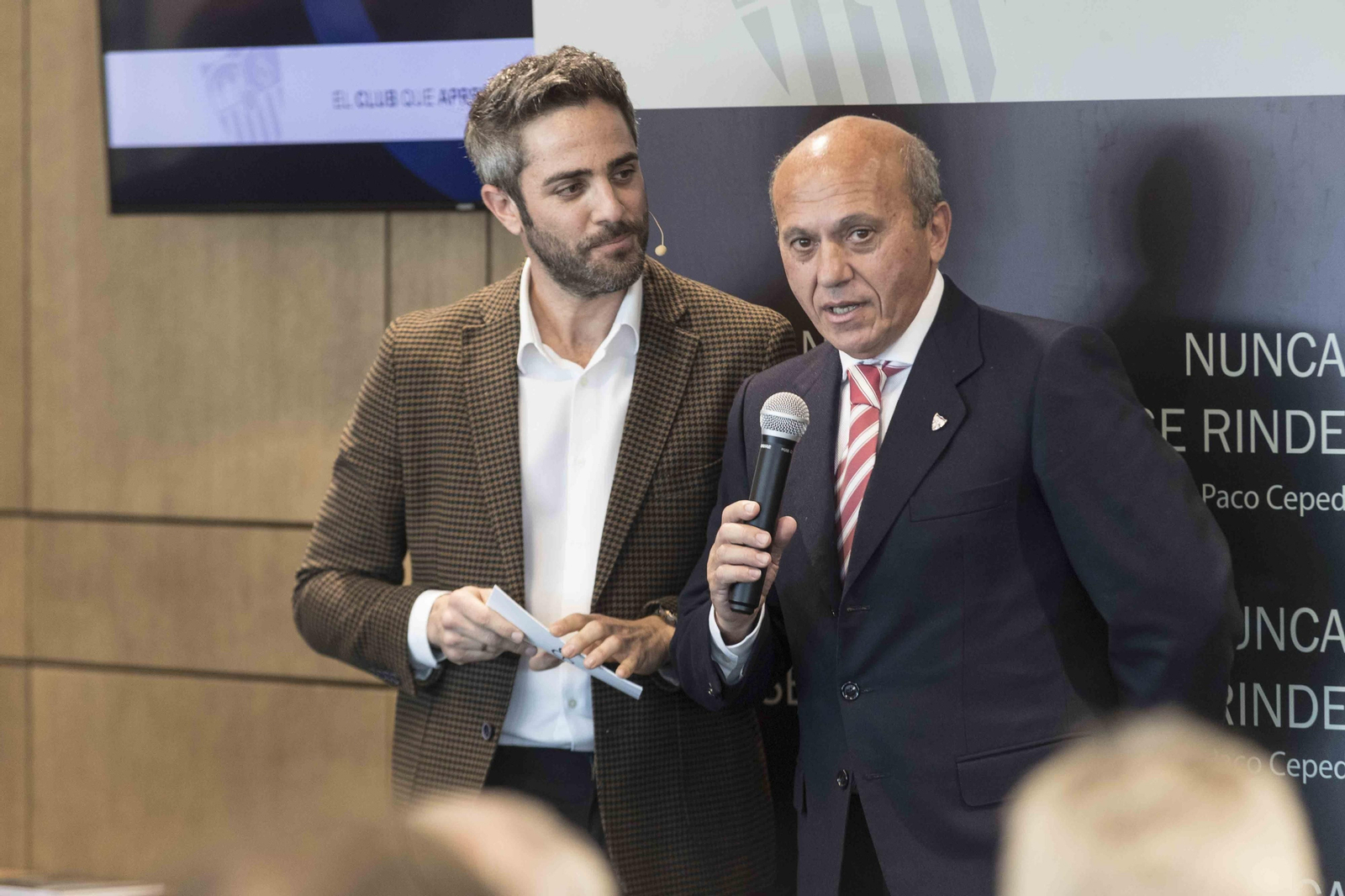 Del Nido habla ante el comunicador Roberto Leal, el pasado 14 de febrero.