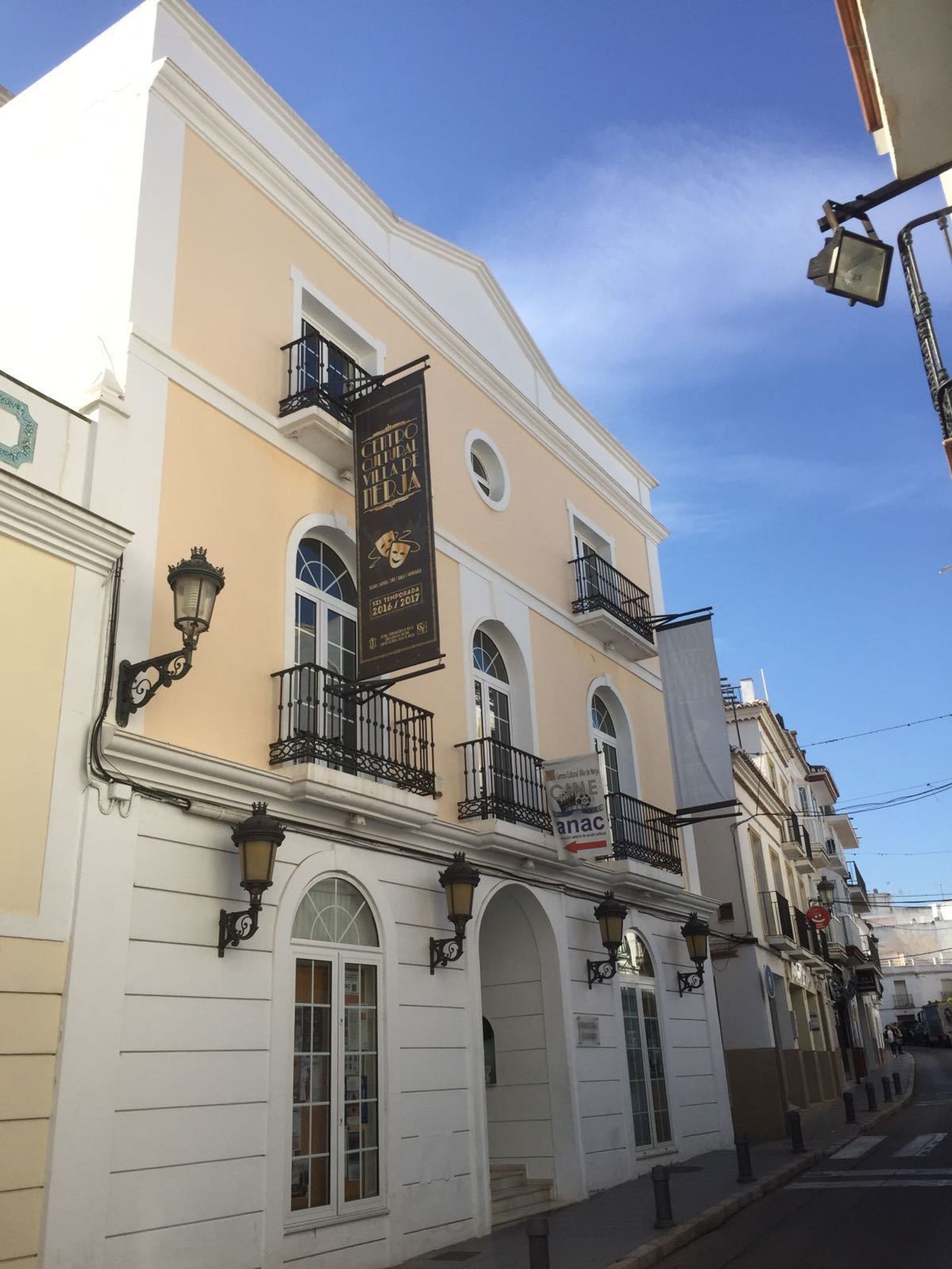 Centro Cultural Villa de Nerja, donde tendrán lugar las jornadas.
