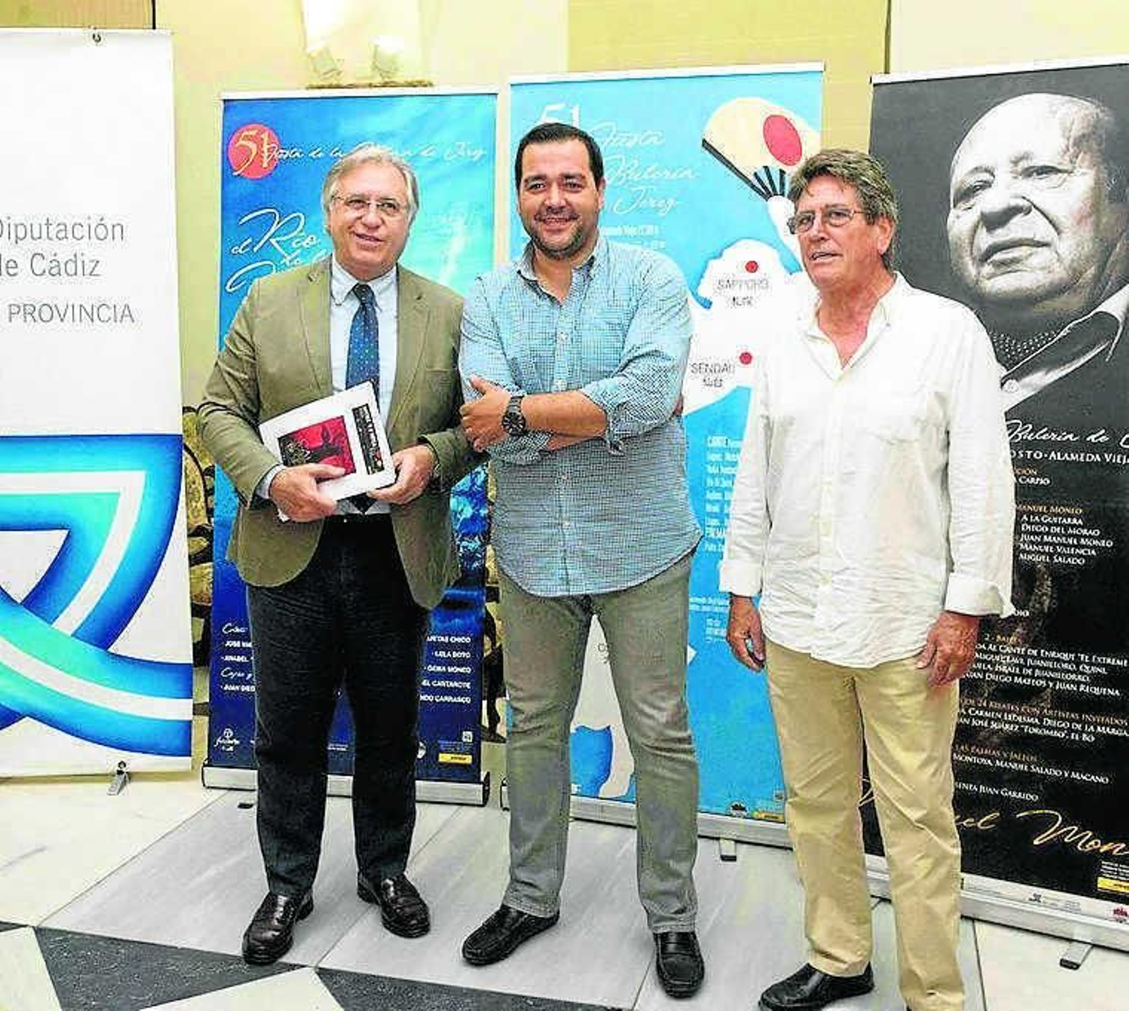 La presentación oficial en la Diputación de Cádiz.