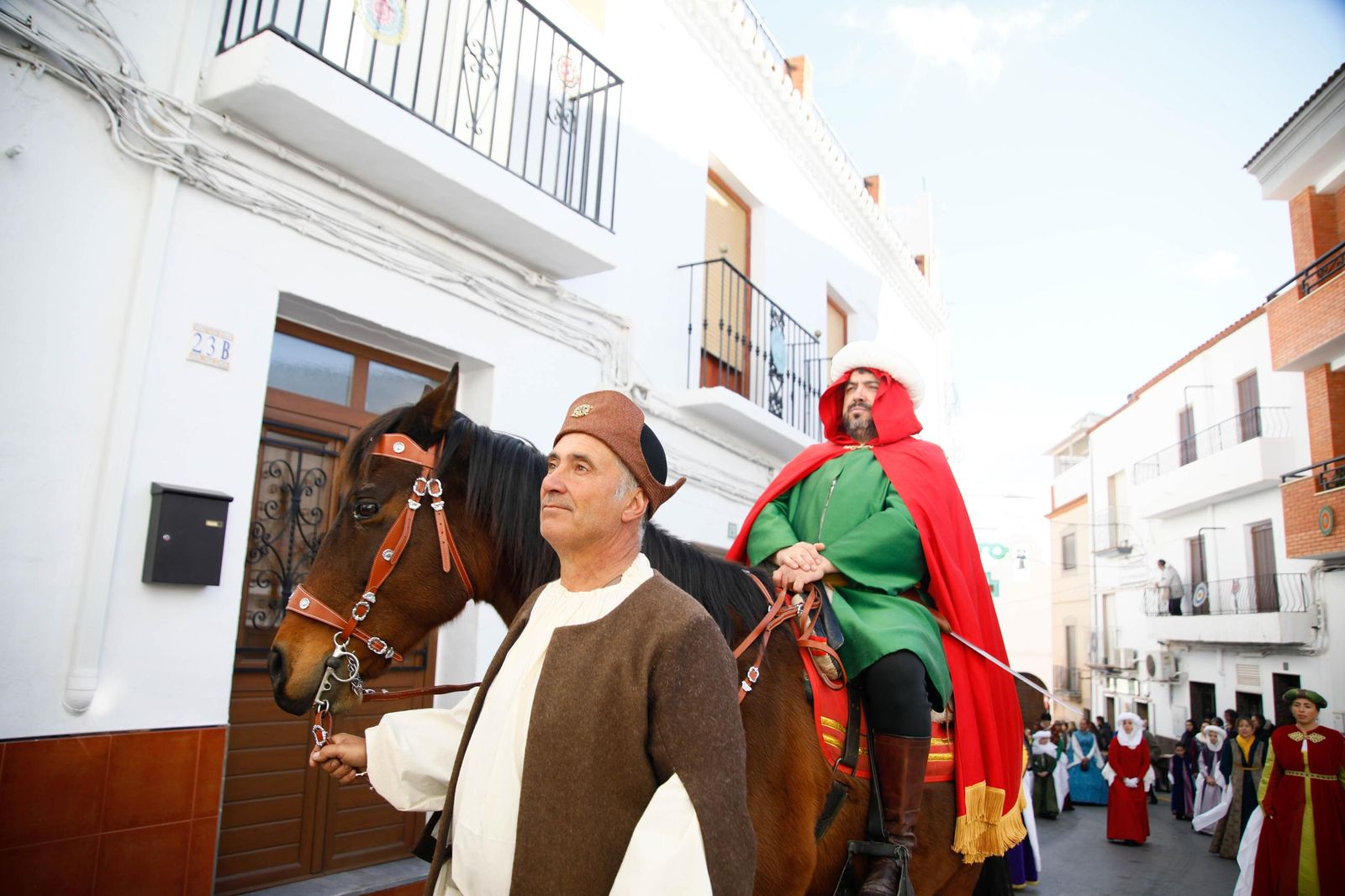 La Recreación de la Pernoctación de los Reyes Católicos en Fiñana, en imágenes