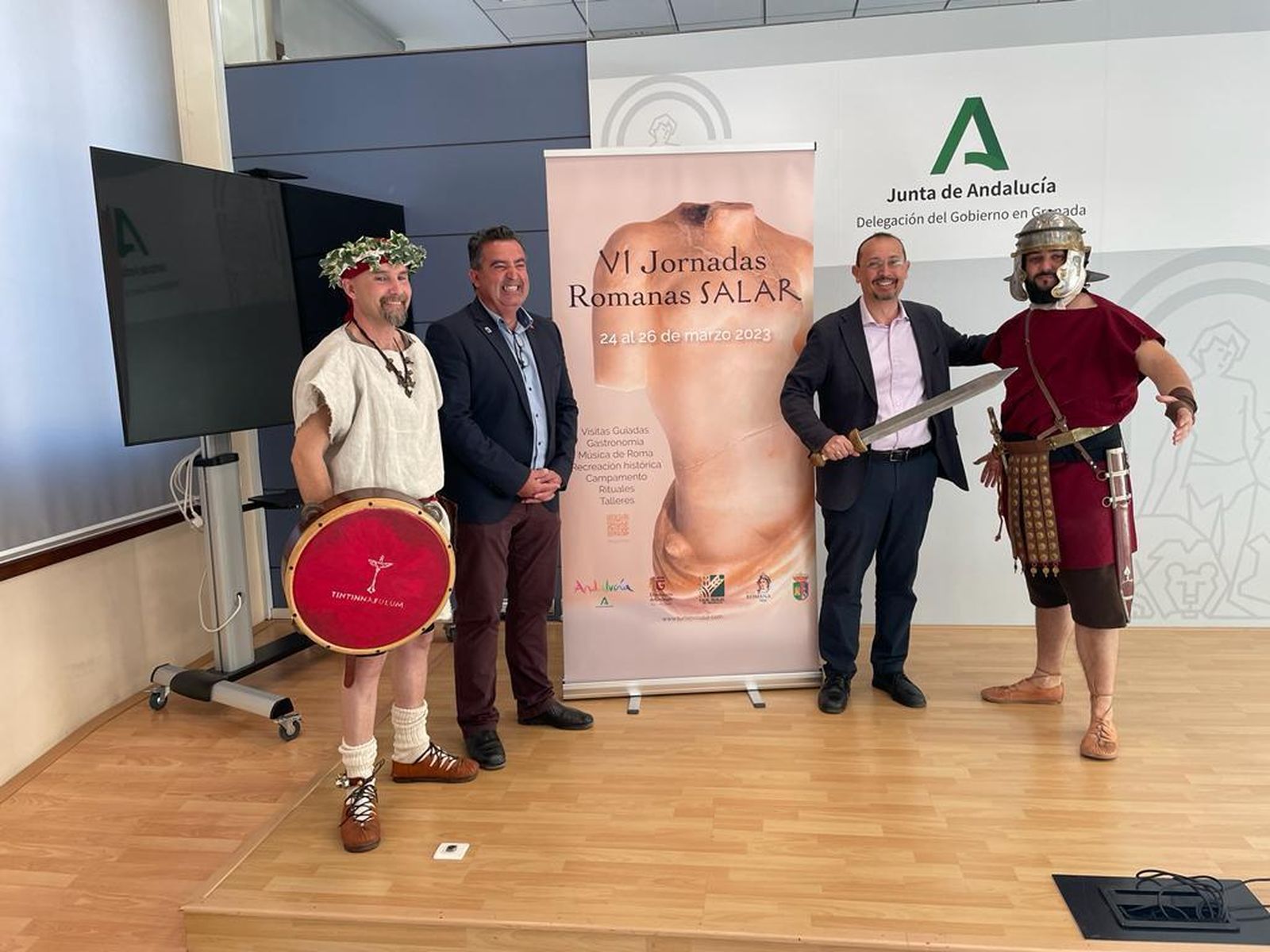 La Junta patrocina las VI Jornadas Romanas de Salar