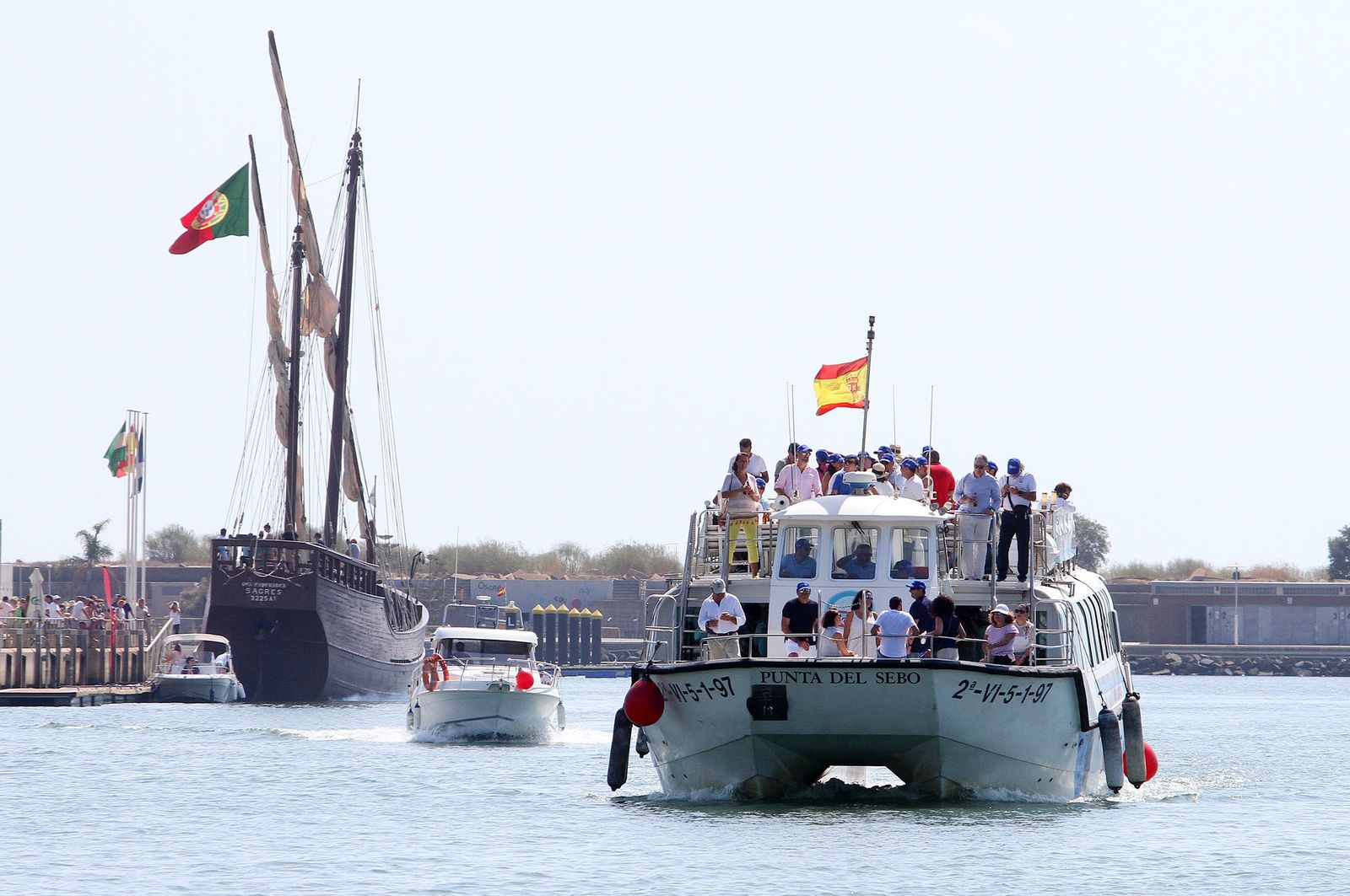Imágenes de la Regata Huelva-La Gomera.