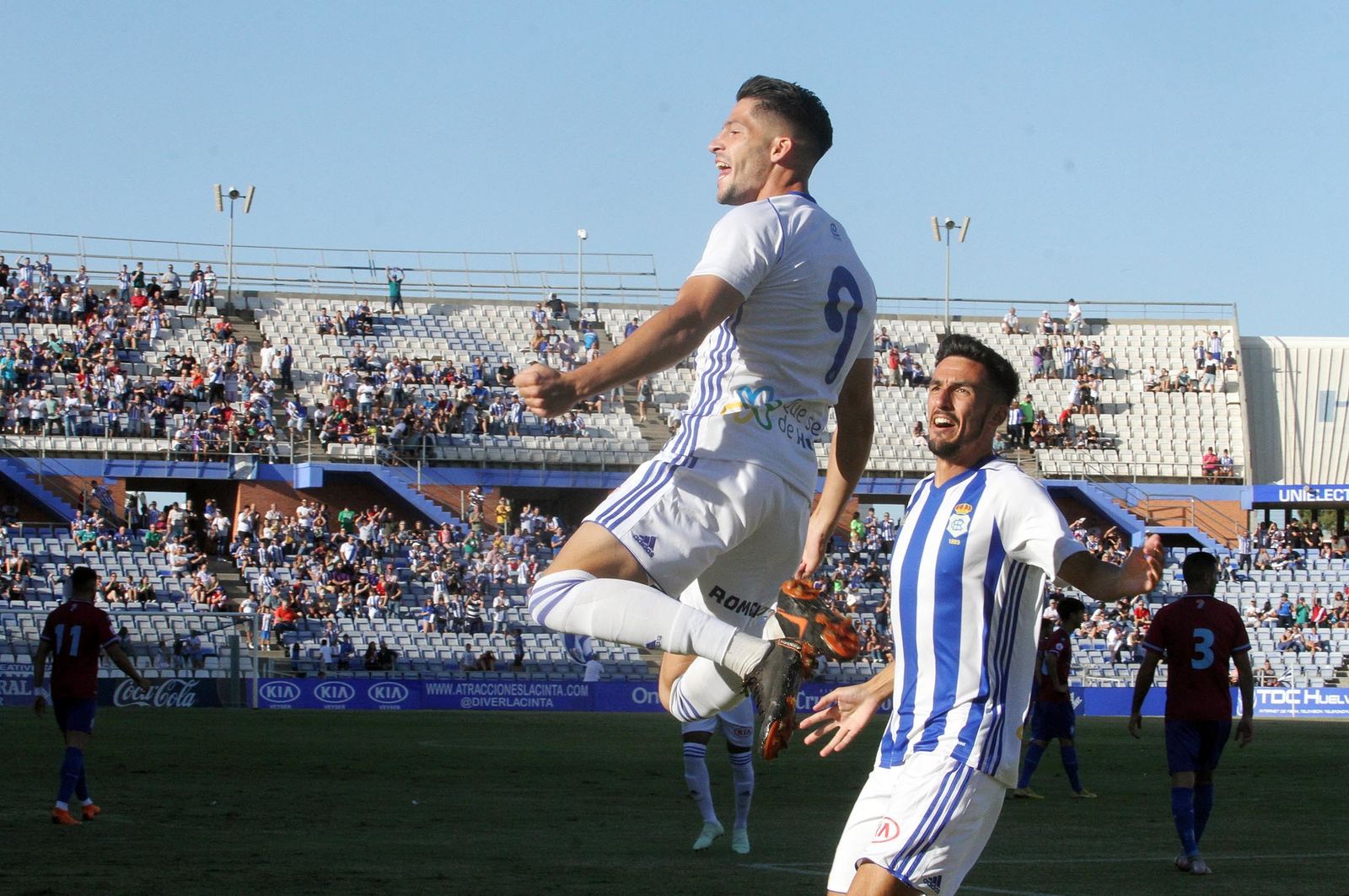 Imágenes del Recreativo de Huelva-Jumilla