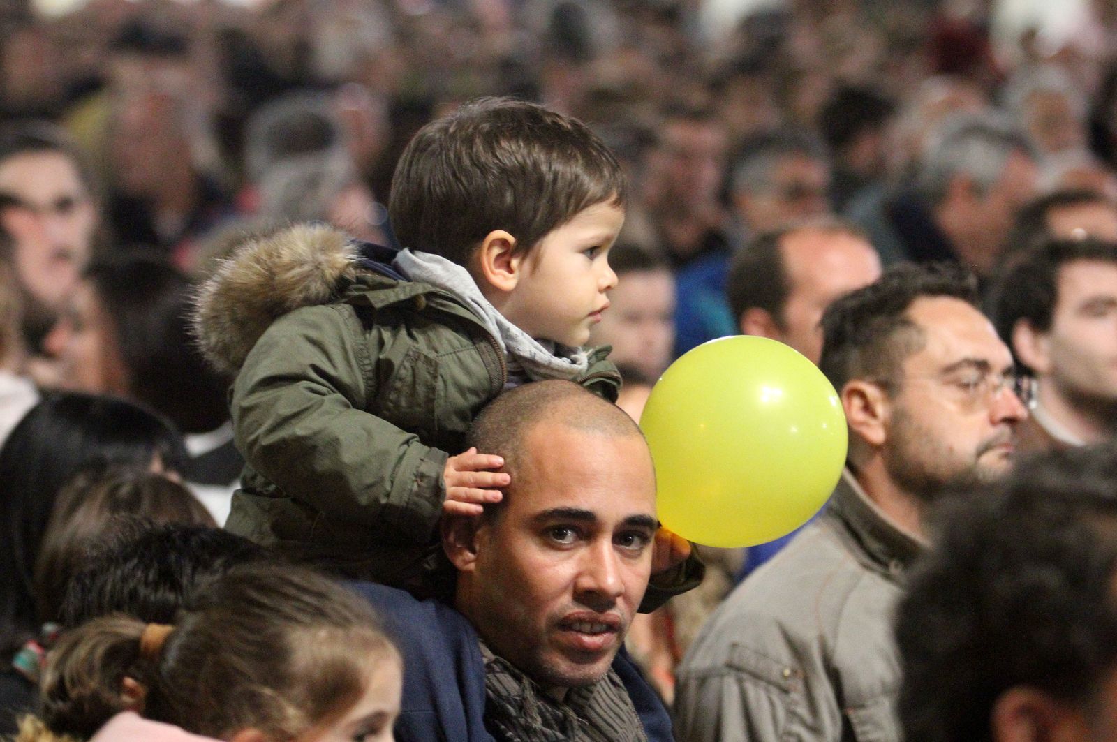 Imágenes de la manifestación contra los Fosfoyesos