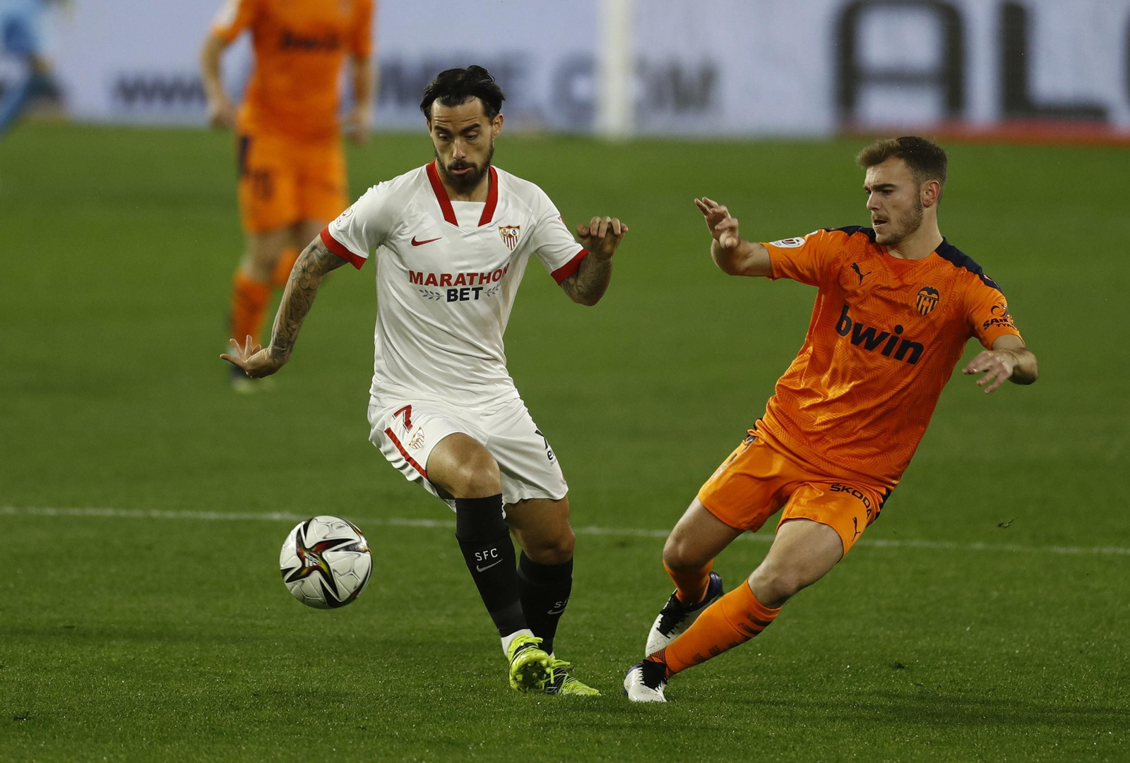 El Sevilla-Valencia de Copa del Rey, en imágenes