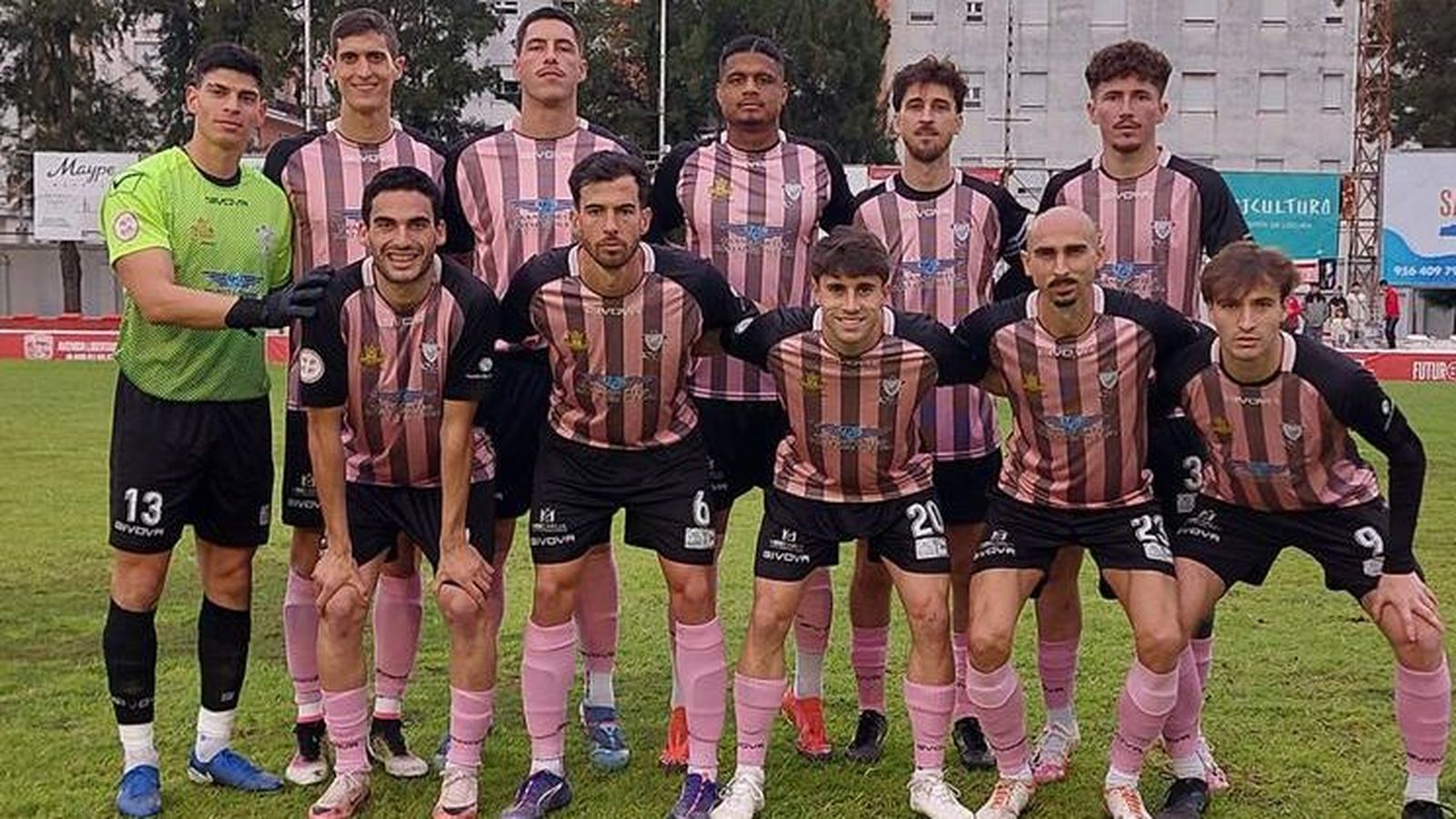 Formación inicial del Bollullos en su visita de este miércoles a Chiclana