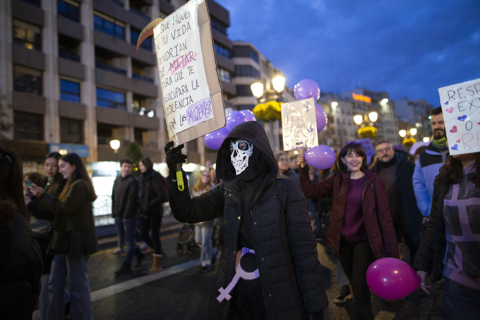 Manifestación del 8M en Granada