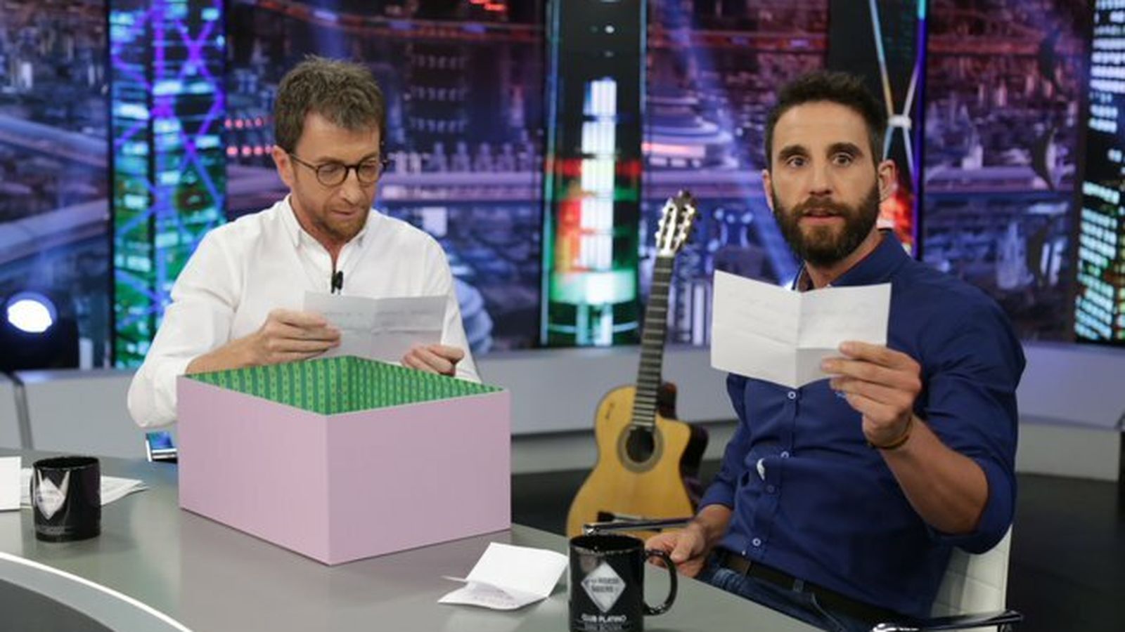 Dani Rovira con Pablo Motos