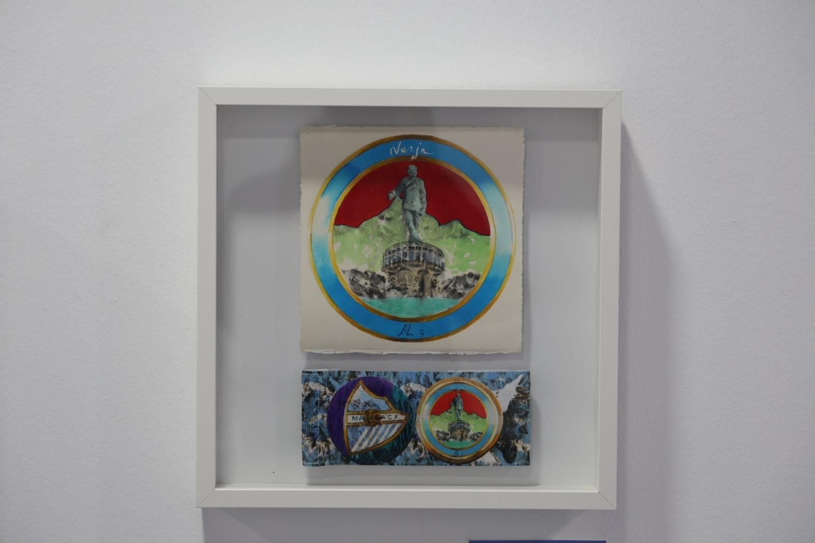 Brazaletes obras de arte del Málaga CF para la provincia