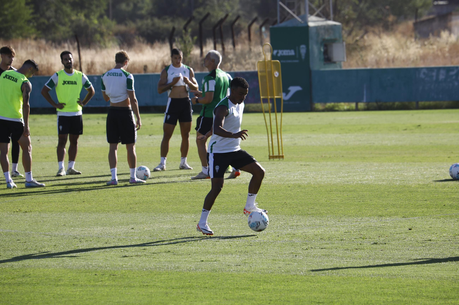 Las mejores imágenes del entrenamiento del Córdoba CF en el inicio de la tercera semana de preparación