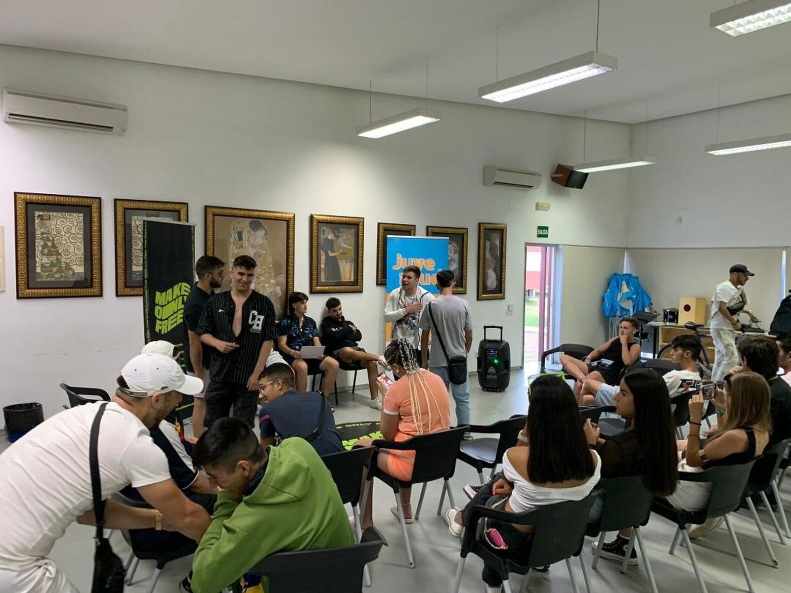 El evento musical se realizó en la Casa de la Juventud de La Línea