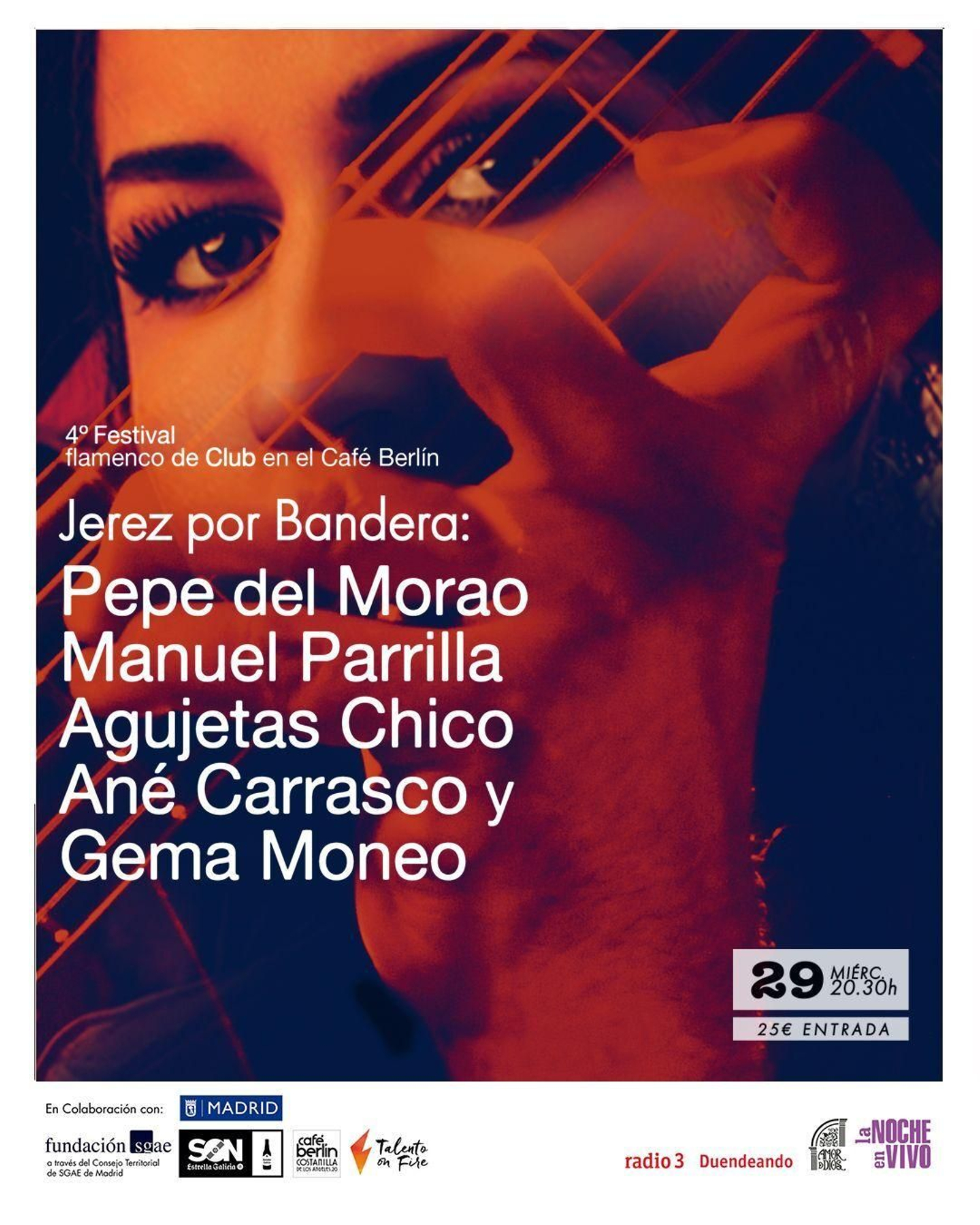 Cartel anunciador de 'Jerez por bandera'