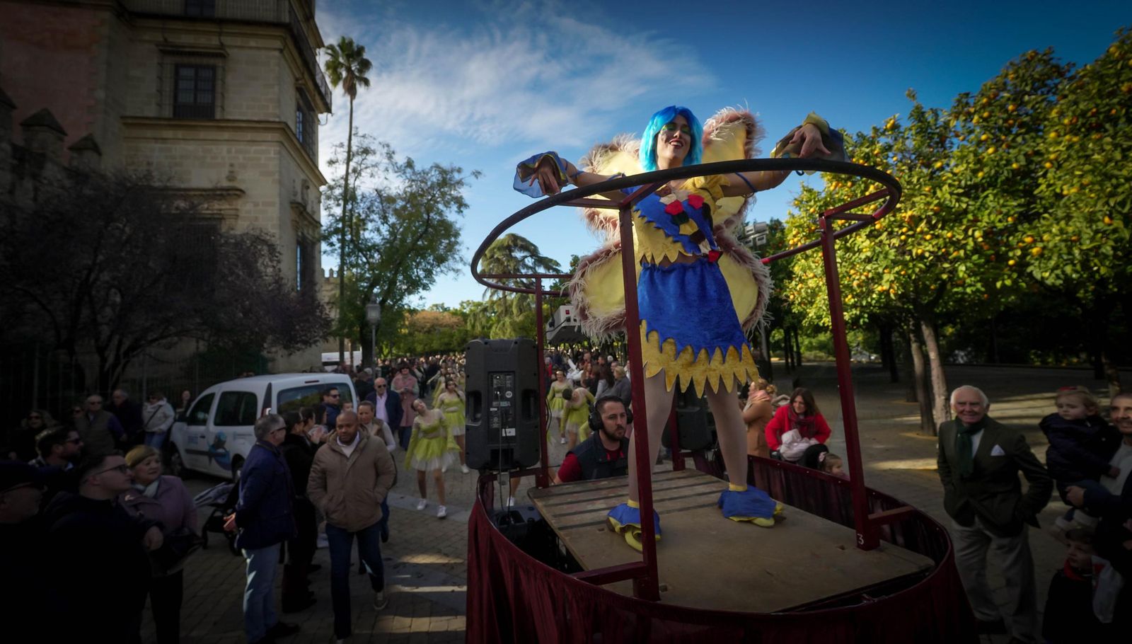 Imágenes del pasacalles Cascanueces en Jerez