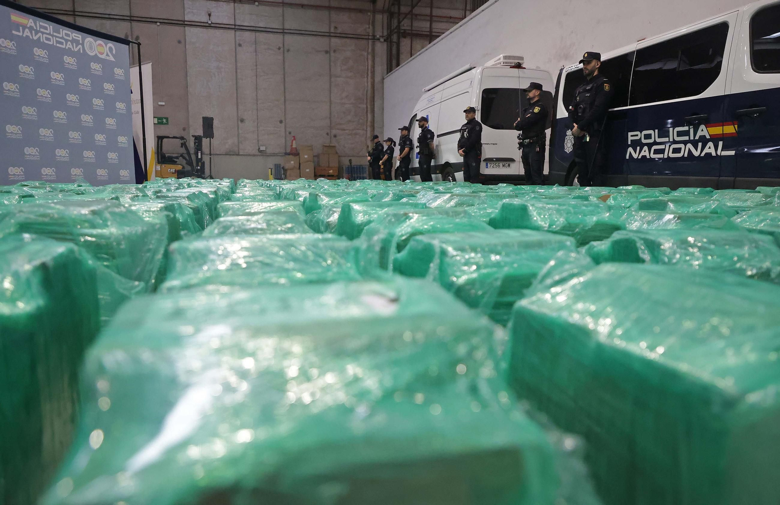 Incautación de 13 toneladas de cocaína en un contenedor en el puerto de Algeciras.