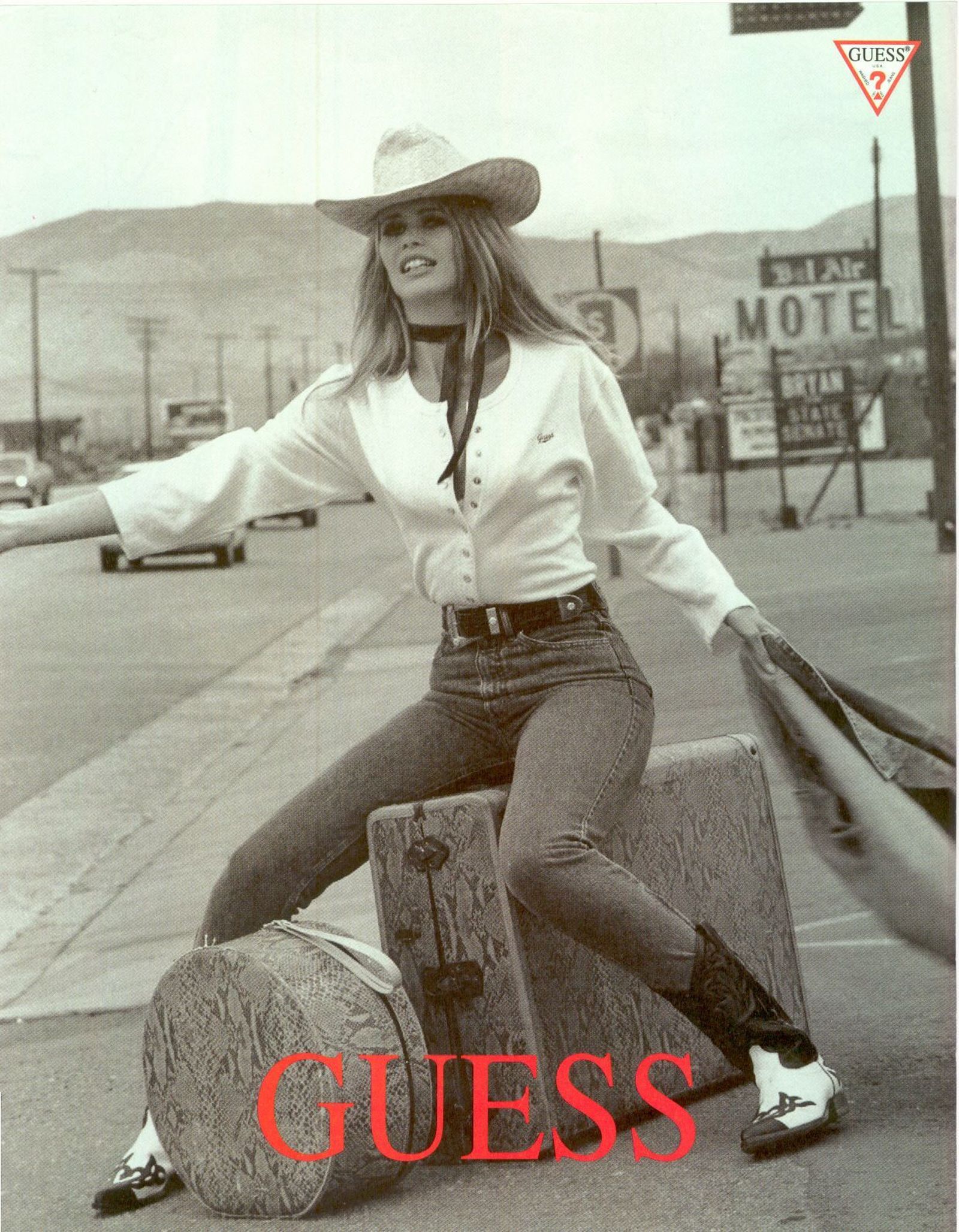 Campaña de Guess en 1992.