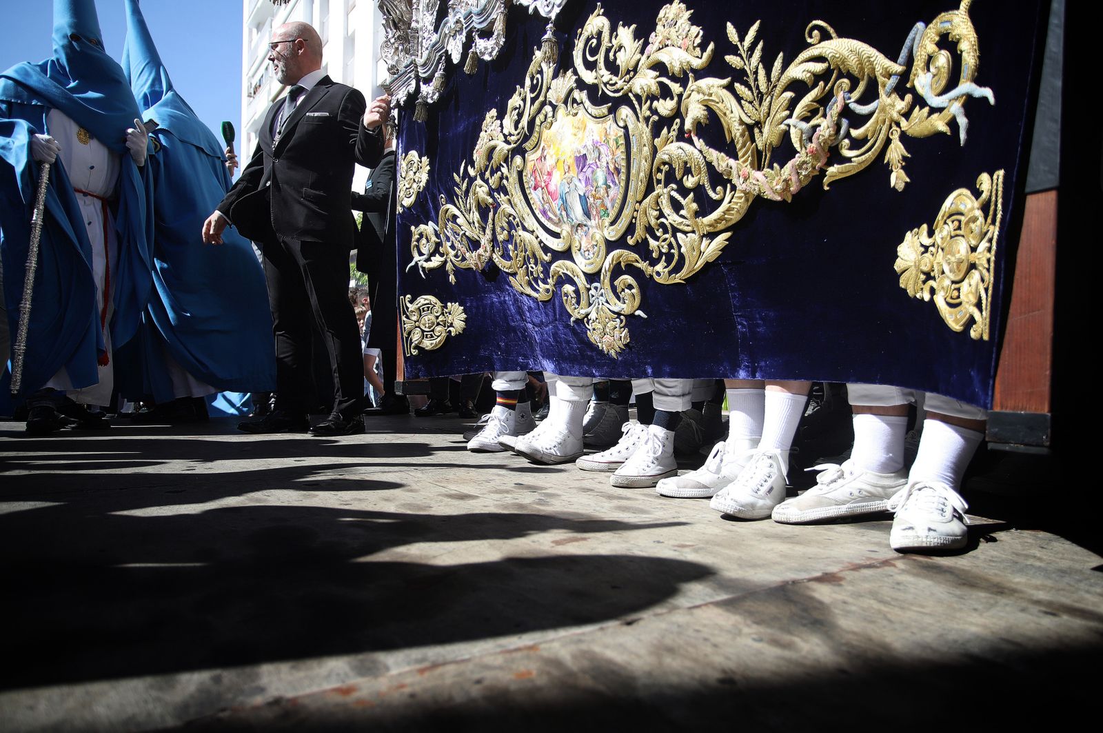 La Hermandad de la Victoria en la Semana Santa de Huelva 2023, en imágenes