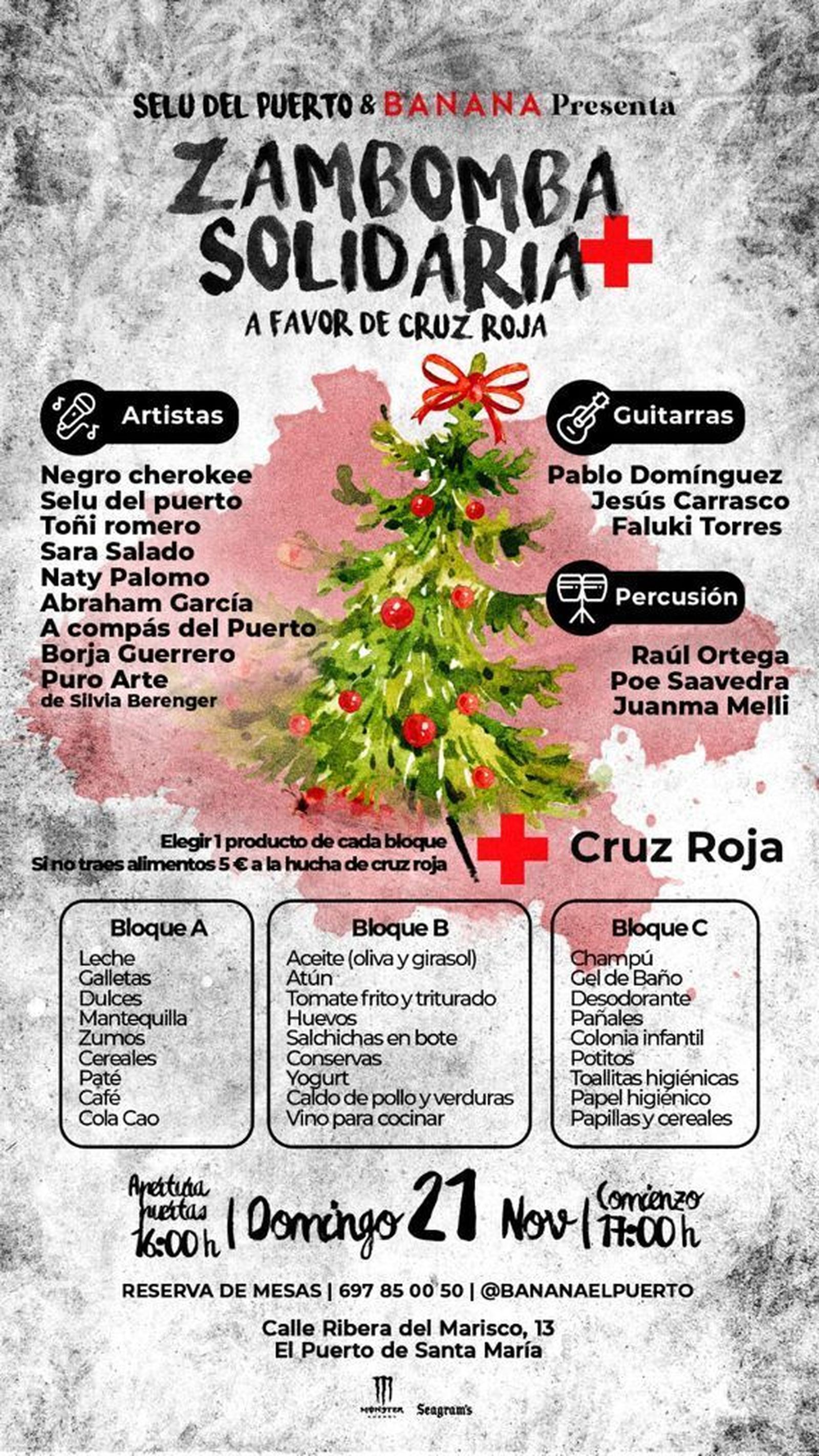 El cartel anunciador del evento.