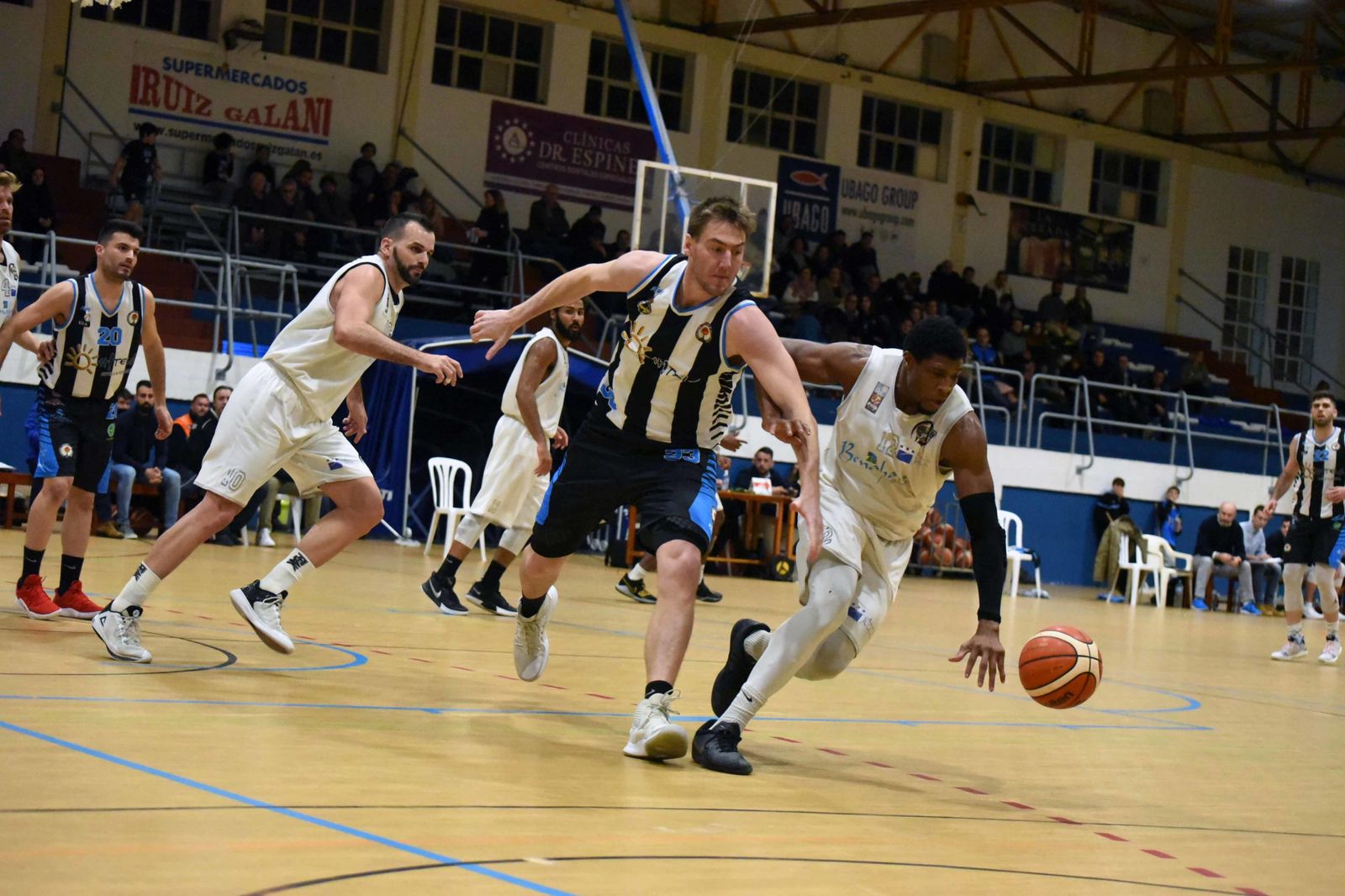 Jakub Kasa, que es duda hasta última hora, en el ULB-Benahavís