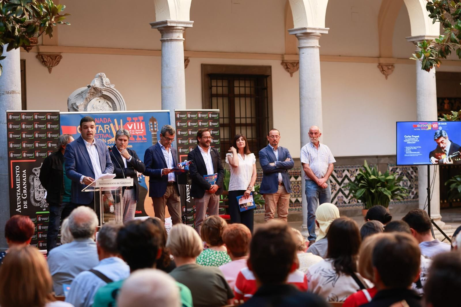 Acto de presentación del  Festival de la Guitarra