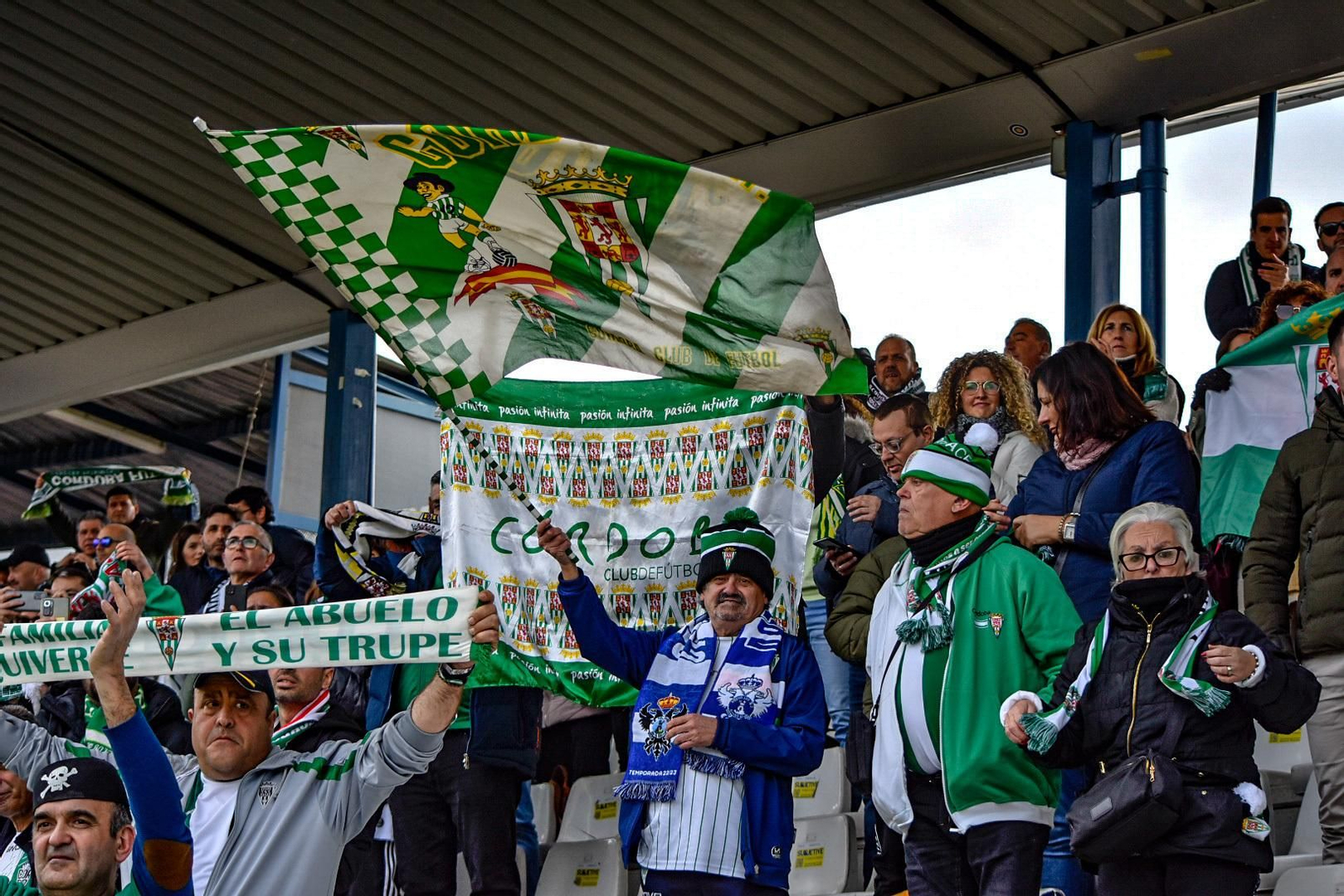 Las fotos de la afición del Córdoba CF en Talavera