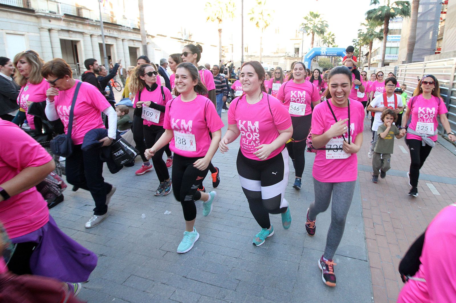 "Kms por Ellas", la carrera de La Mujer en imágenes