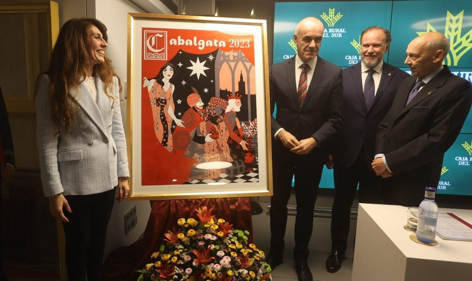 Teresa Guzmán, Antonio Muñoz, José Luis García-Palacios y Emilio Boja.