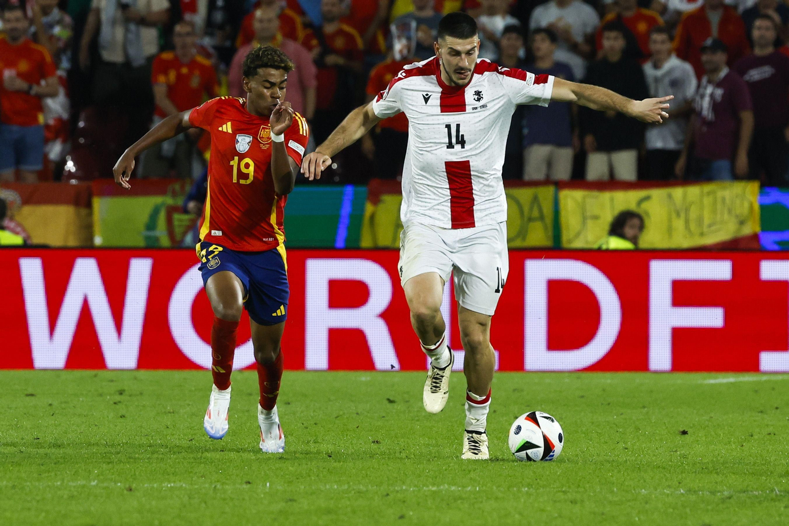 Las mejores fotos de la goleada de España a Georgia