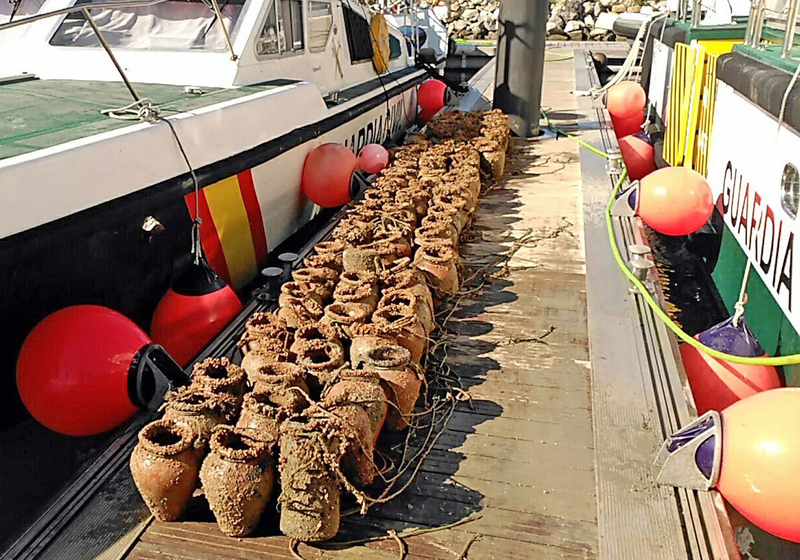 A bordo de la patrullera 'Río Agueda'