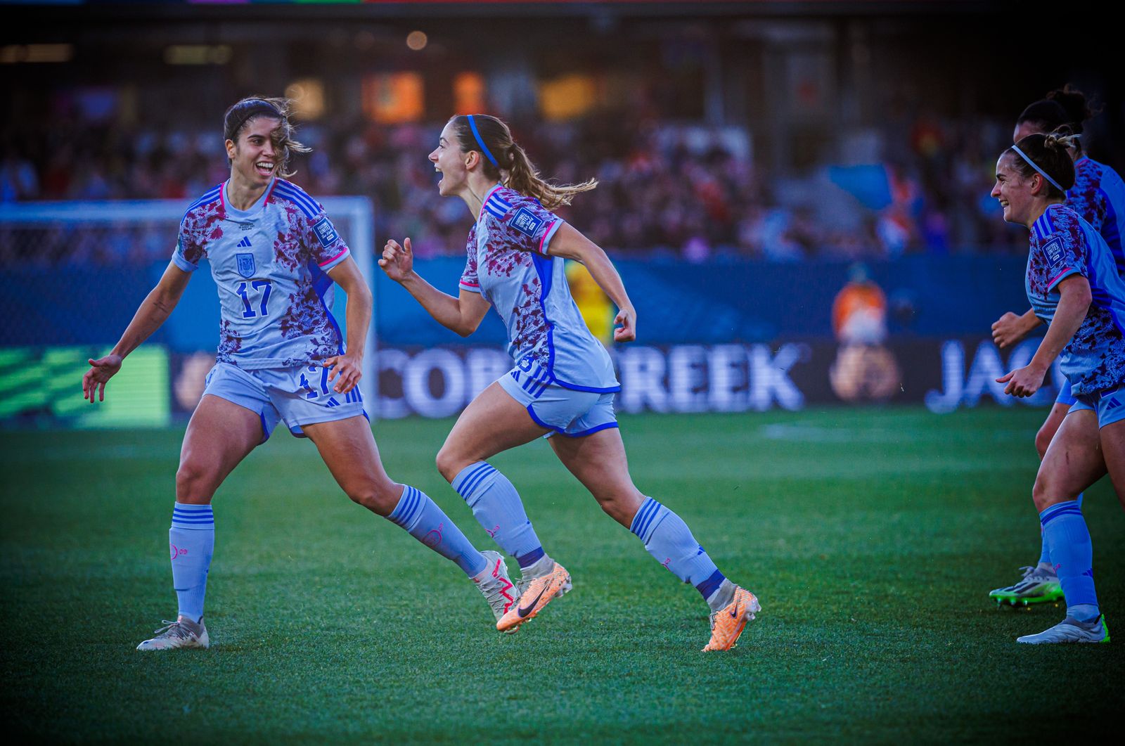 Imagen de la Selección Española en el Mundial femenino