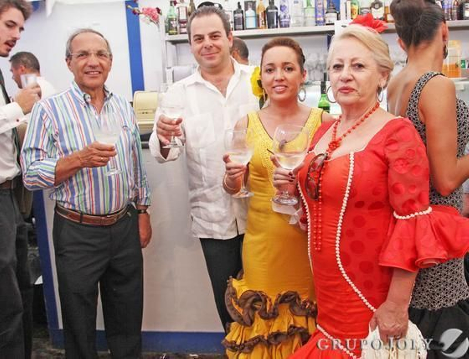 Francisco Bernal y Leonor Asorga, con dos de sus hijos. 

Foto: Vanesa Lobo