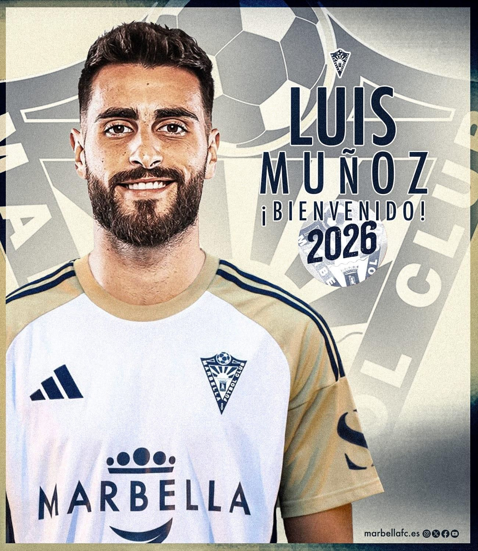 El exblanquiverde Luis Muñoz firma por el Marbella de Primera RFEF