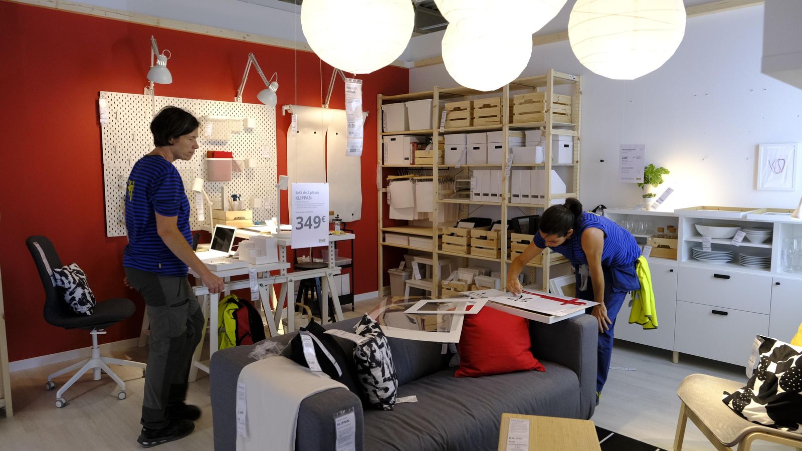 Personal de IKEA.