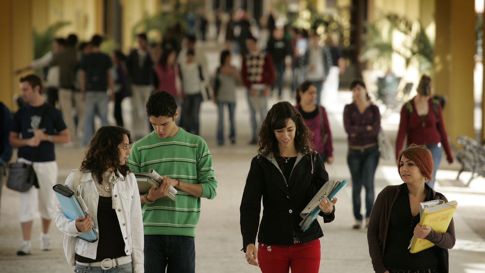 La UPO cuenta con un centenar de títulos propios.