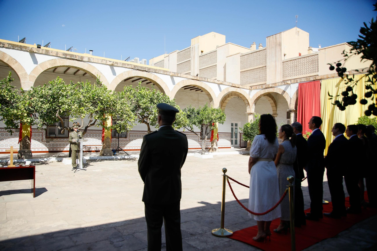Toma de posesión del coronel José Manuel Lupiani Castellanos, en imágenes