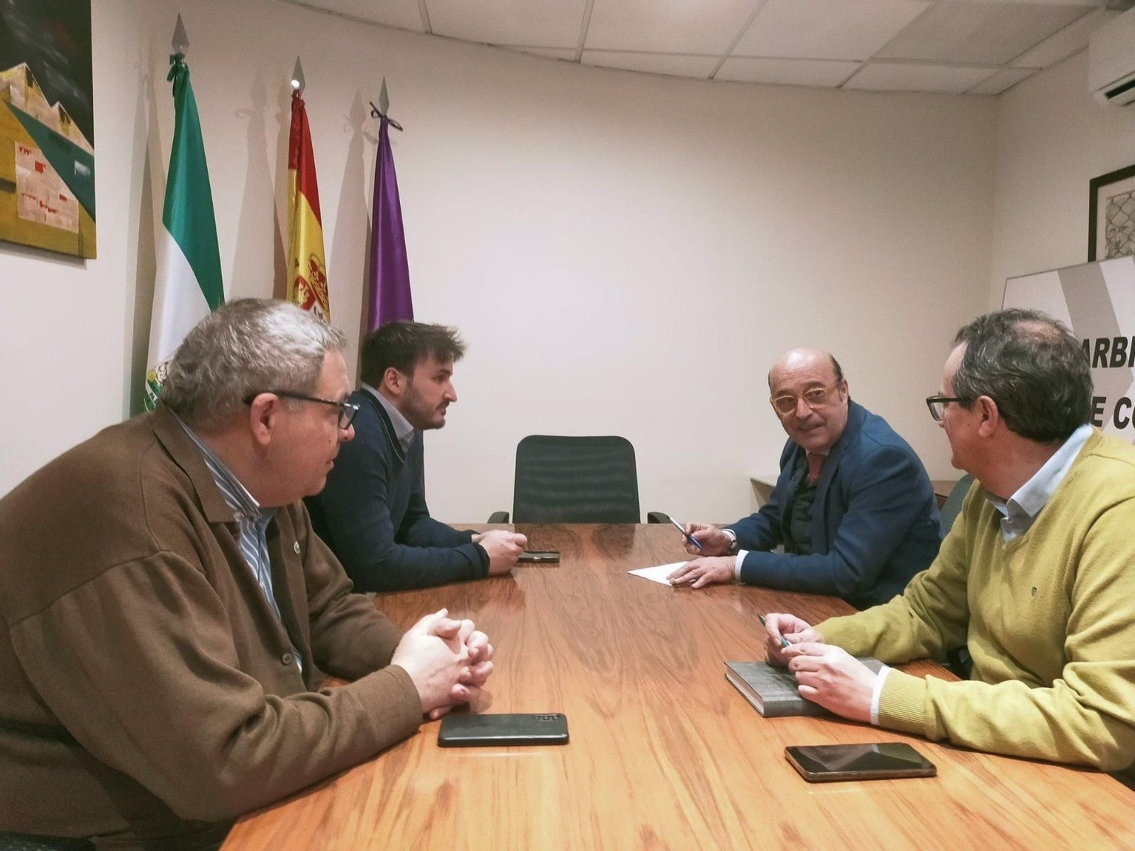 Reunión entre TurJaén y el Ayuntamiento de Jaén.