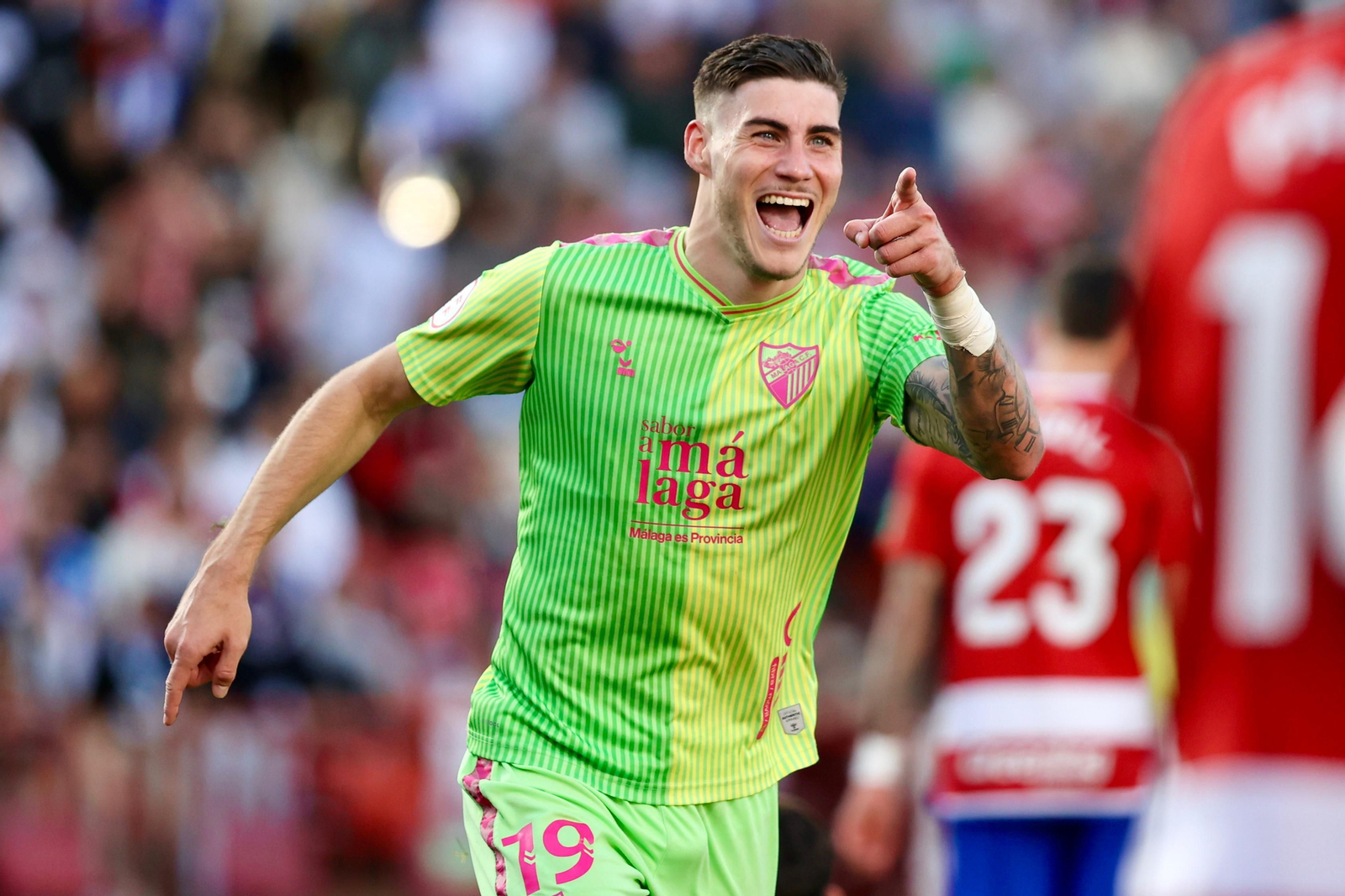 Las fotos del Recreativo Granada - Málaga CF