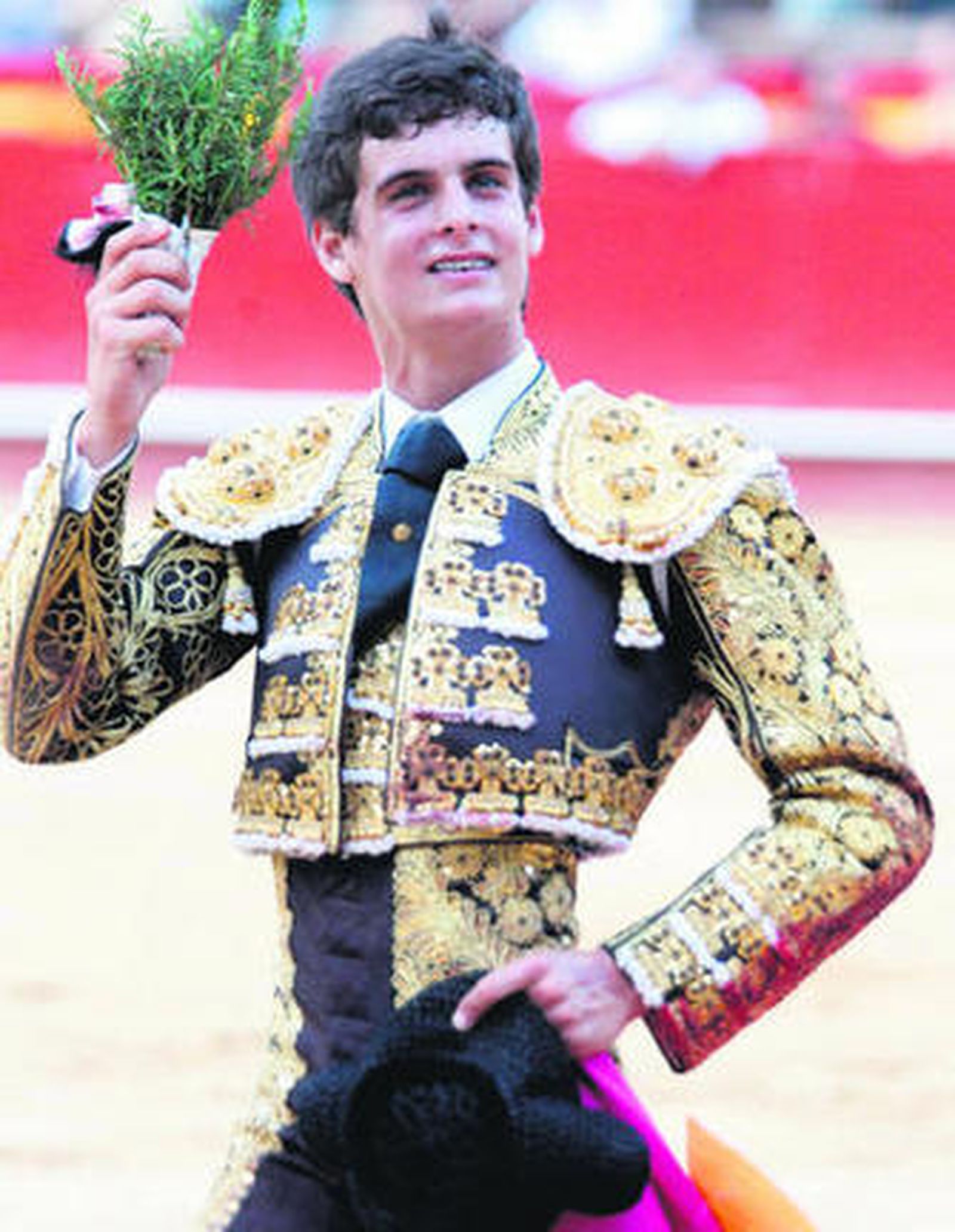 David Galván, ayer en Valencia.