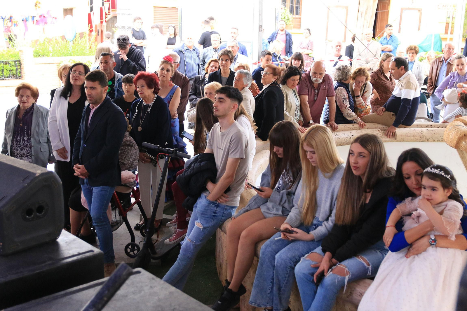 Pregón y coronación de reinas y damas de honor en las fiestas de Canjáyar
