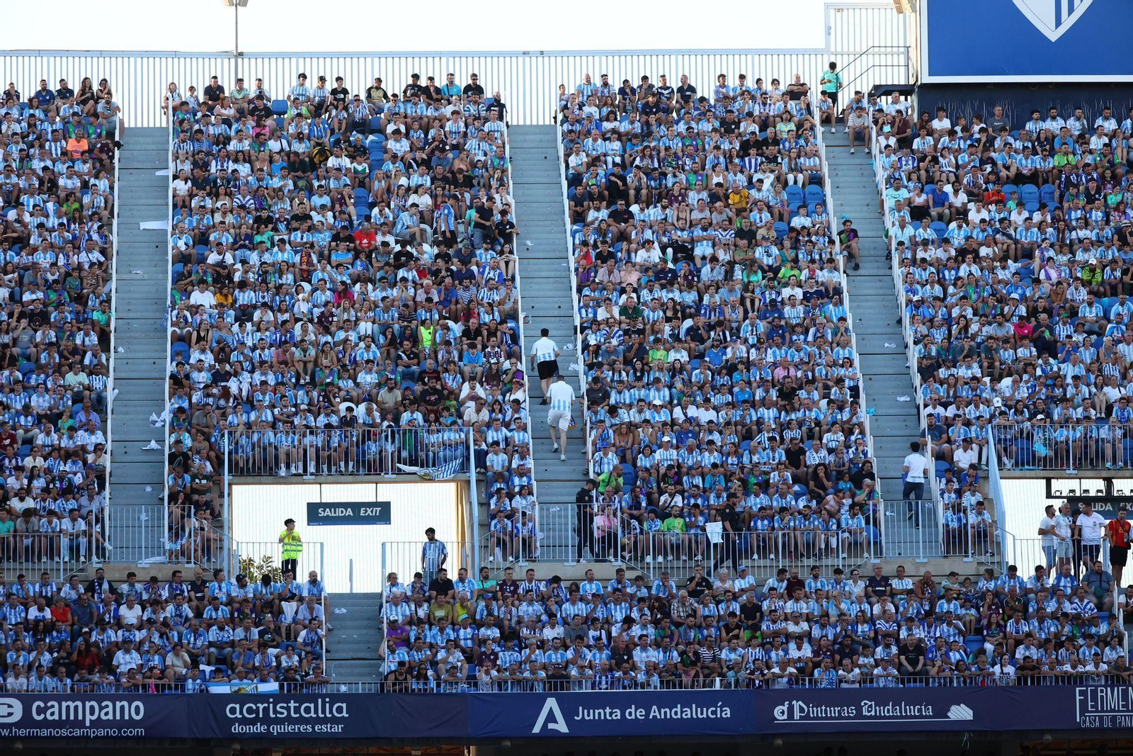 El Málaga CF-Nàstic, en fotos