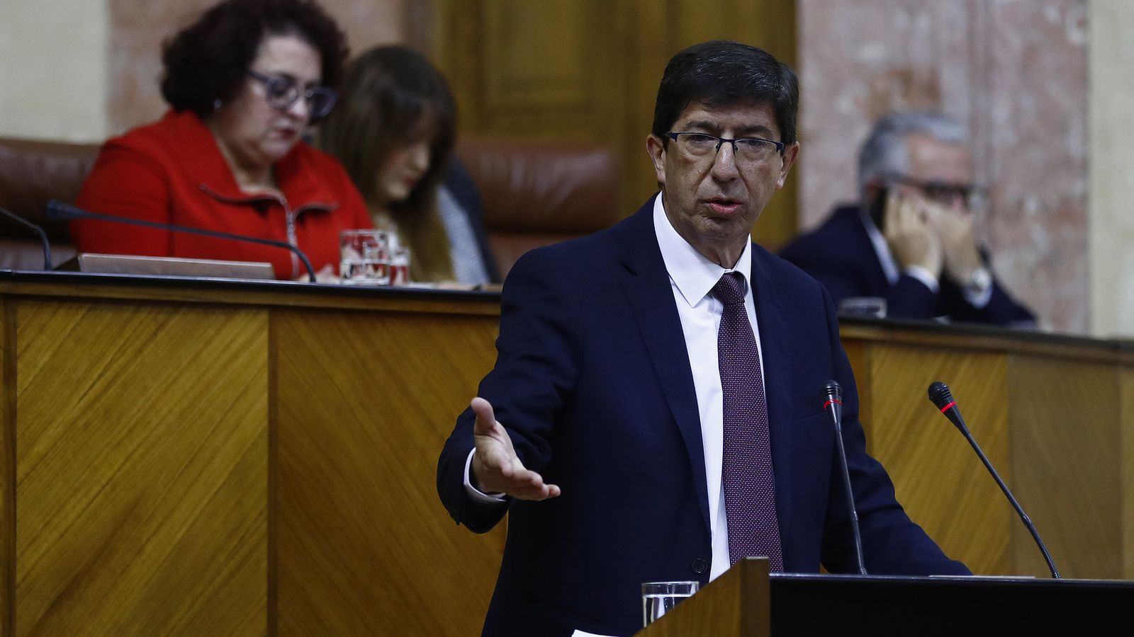 Las imágenes del debate de investidura