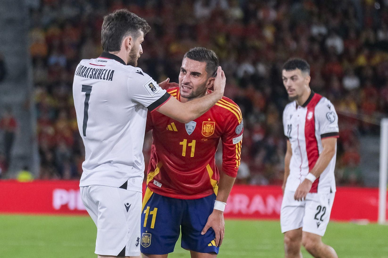 Las mejores fotos del España-Georgia