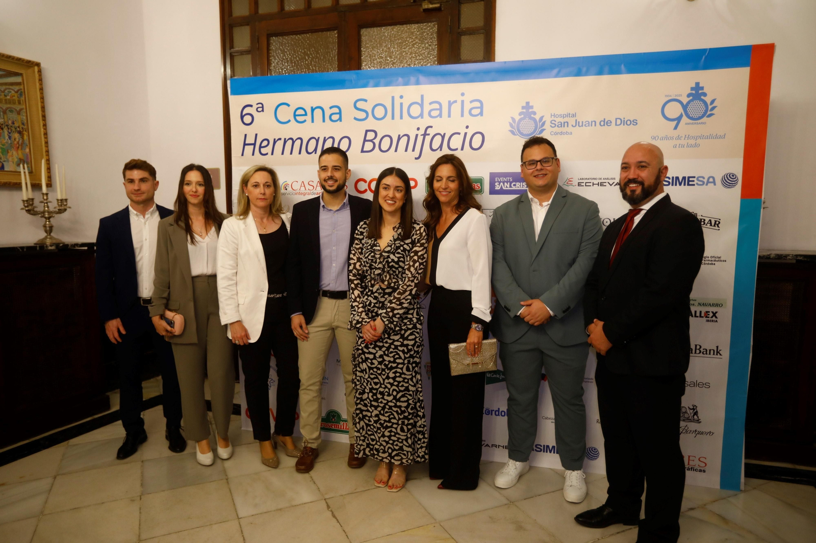 La VI Cena Solidaria del Hermano Bonifacio en Córdoba, en imágenes