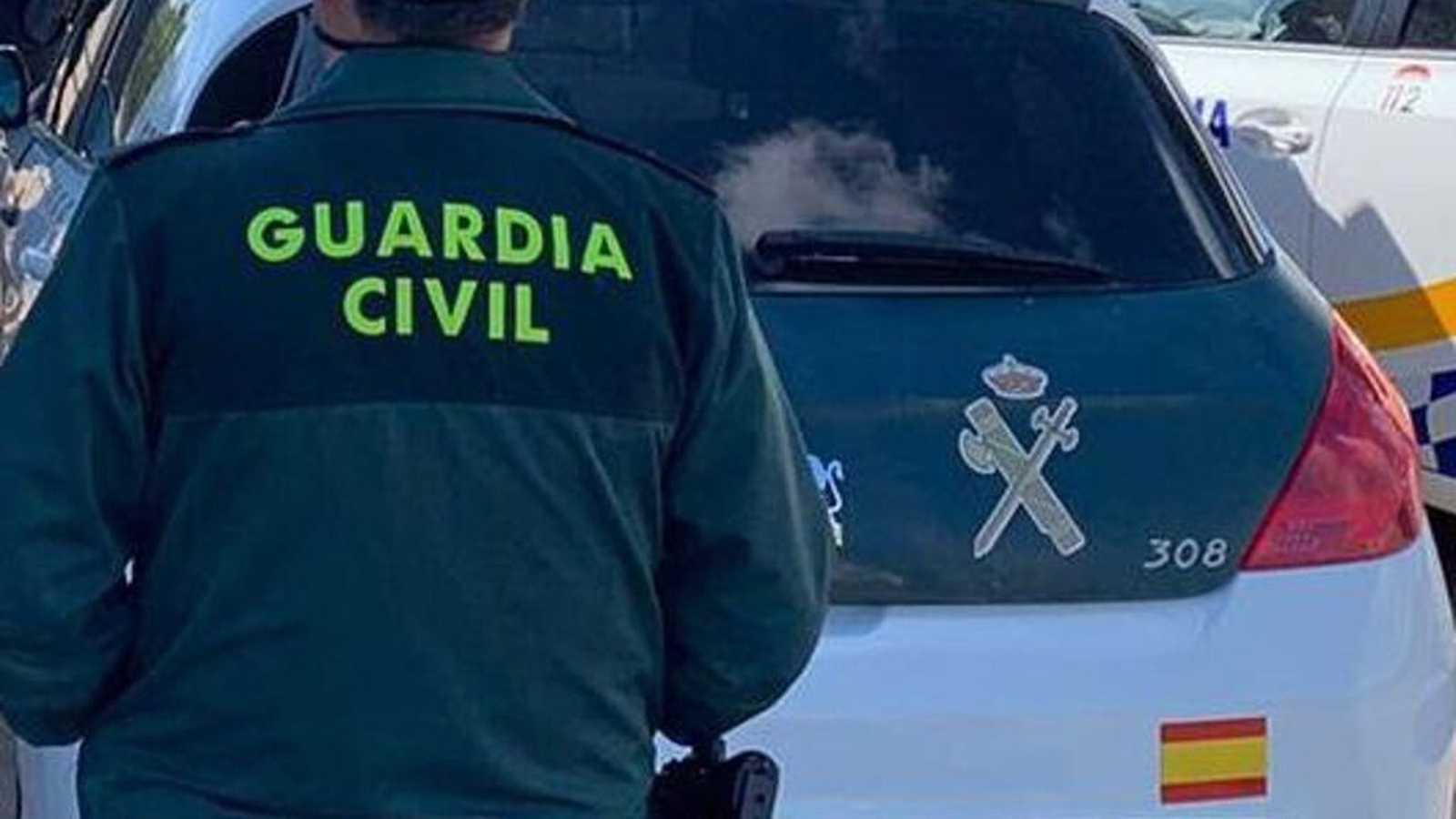 Un agente de la Guardia Civil Un agente de la Guardia Civil