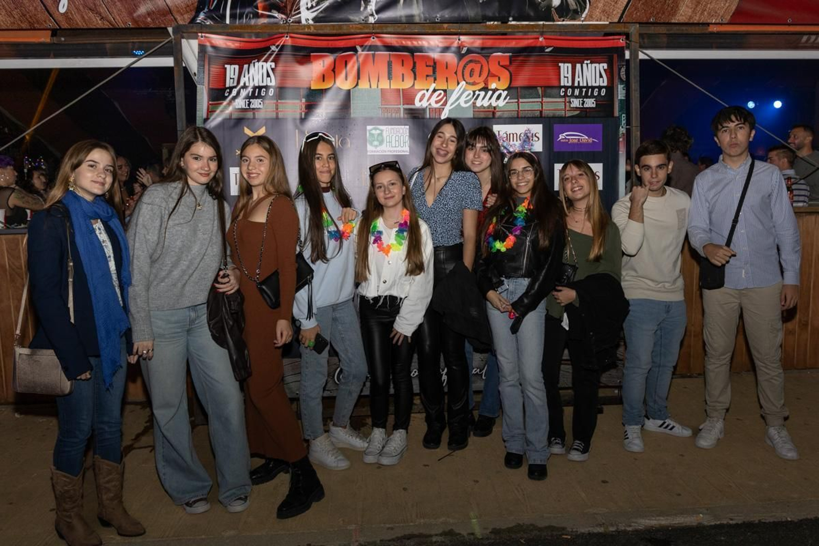 Feria de San Lucas por la noche, en imágenes
