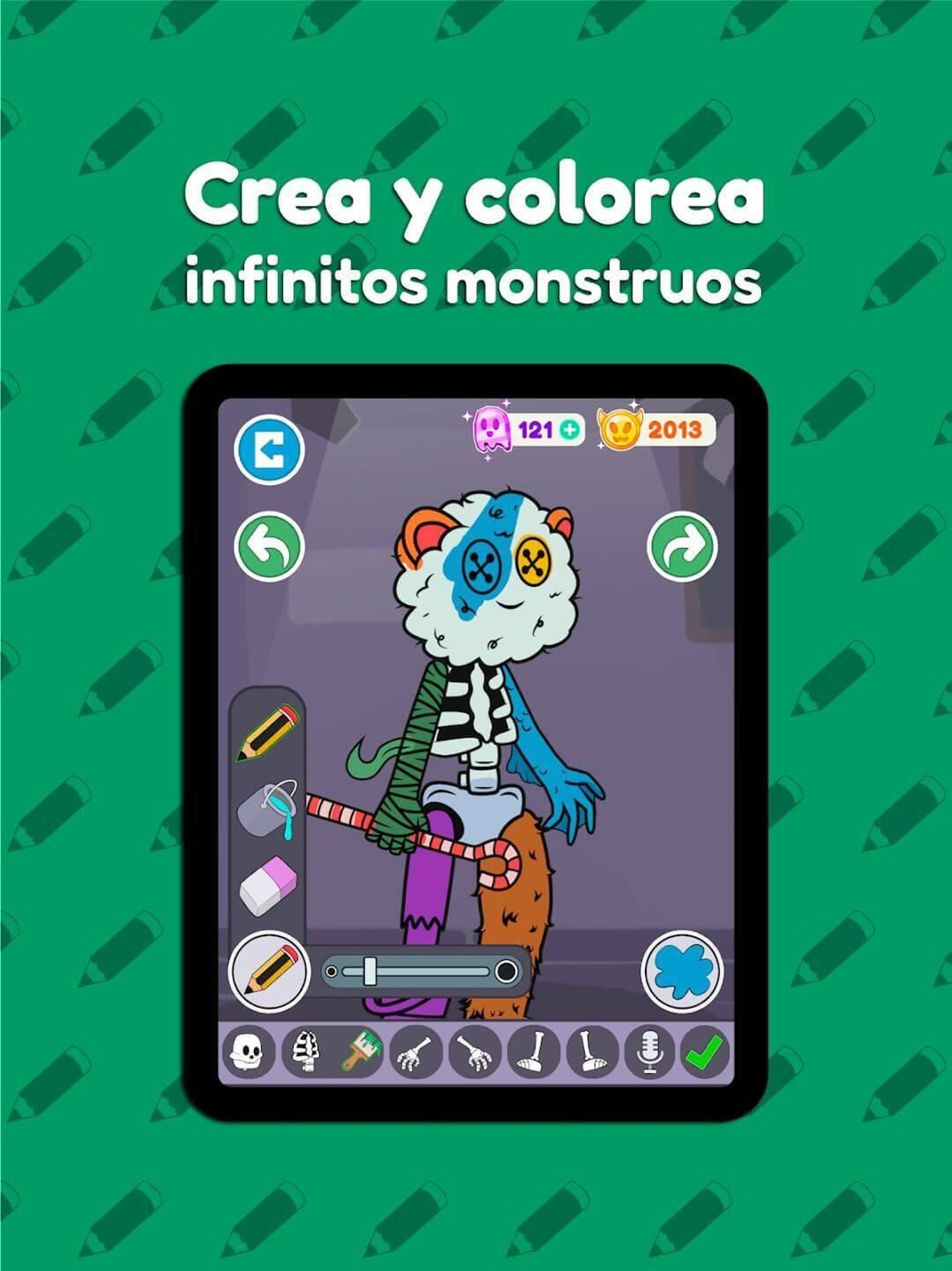 'Crea tu propio monstruo'.